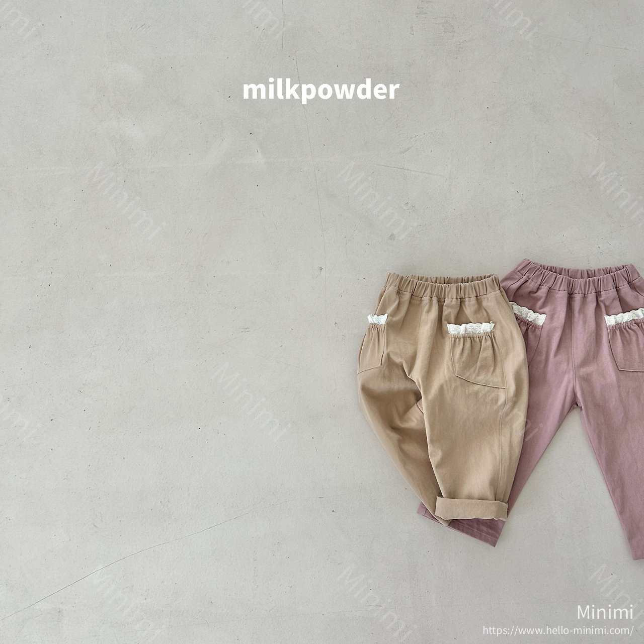 milkpowder Pocket Pants 細節圖 2