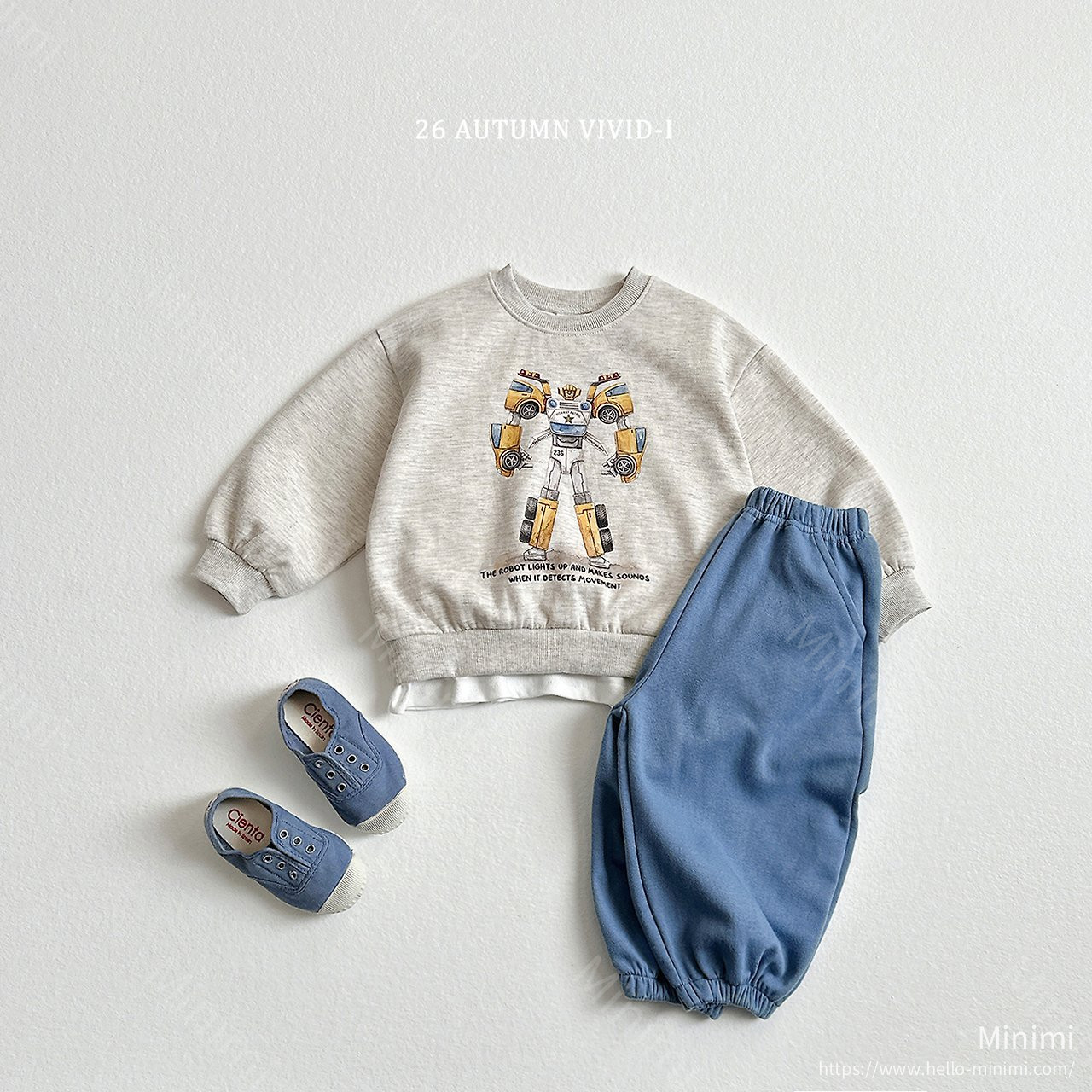 VIVID-I Vintage Robot Sweatshirt 細節圖 9