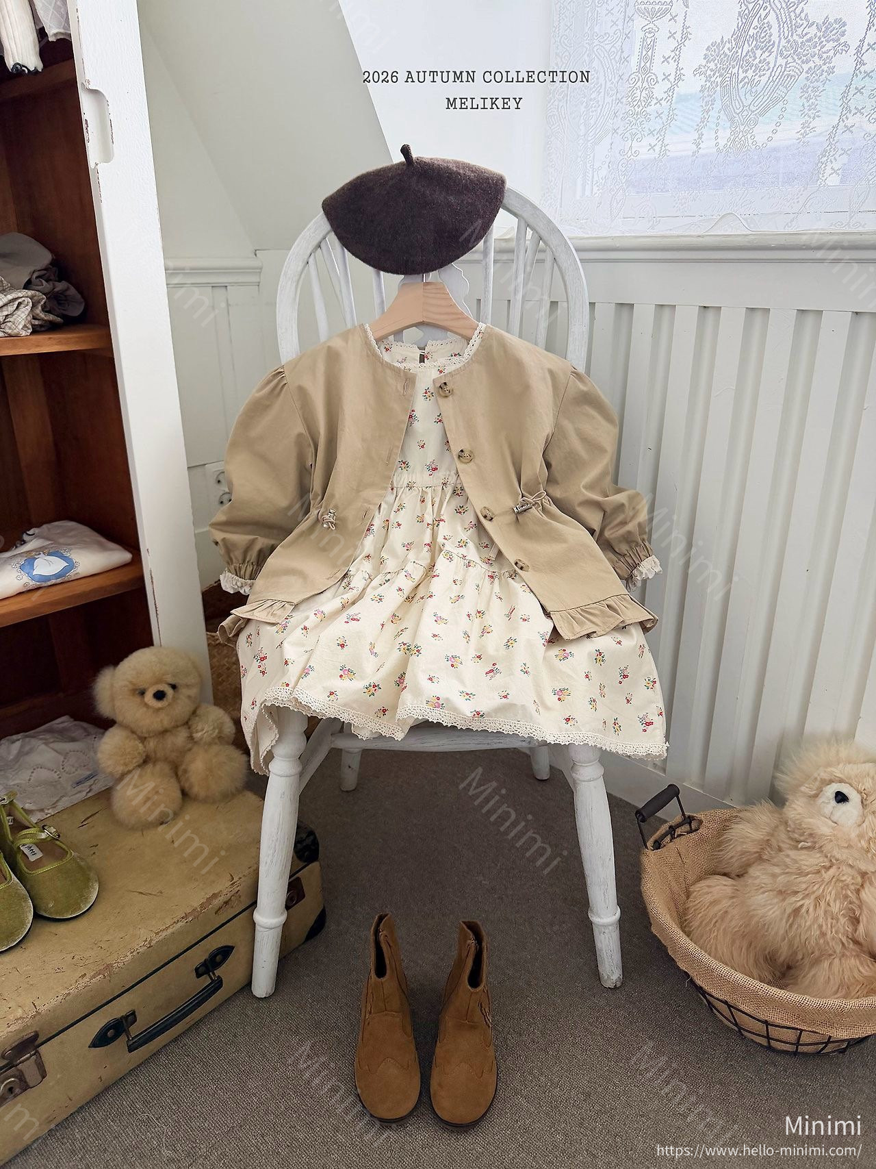 Melikey Momo Frill Trench Coat 細節圖 10