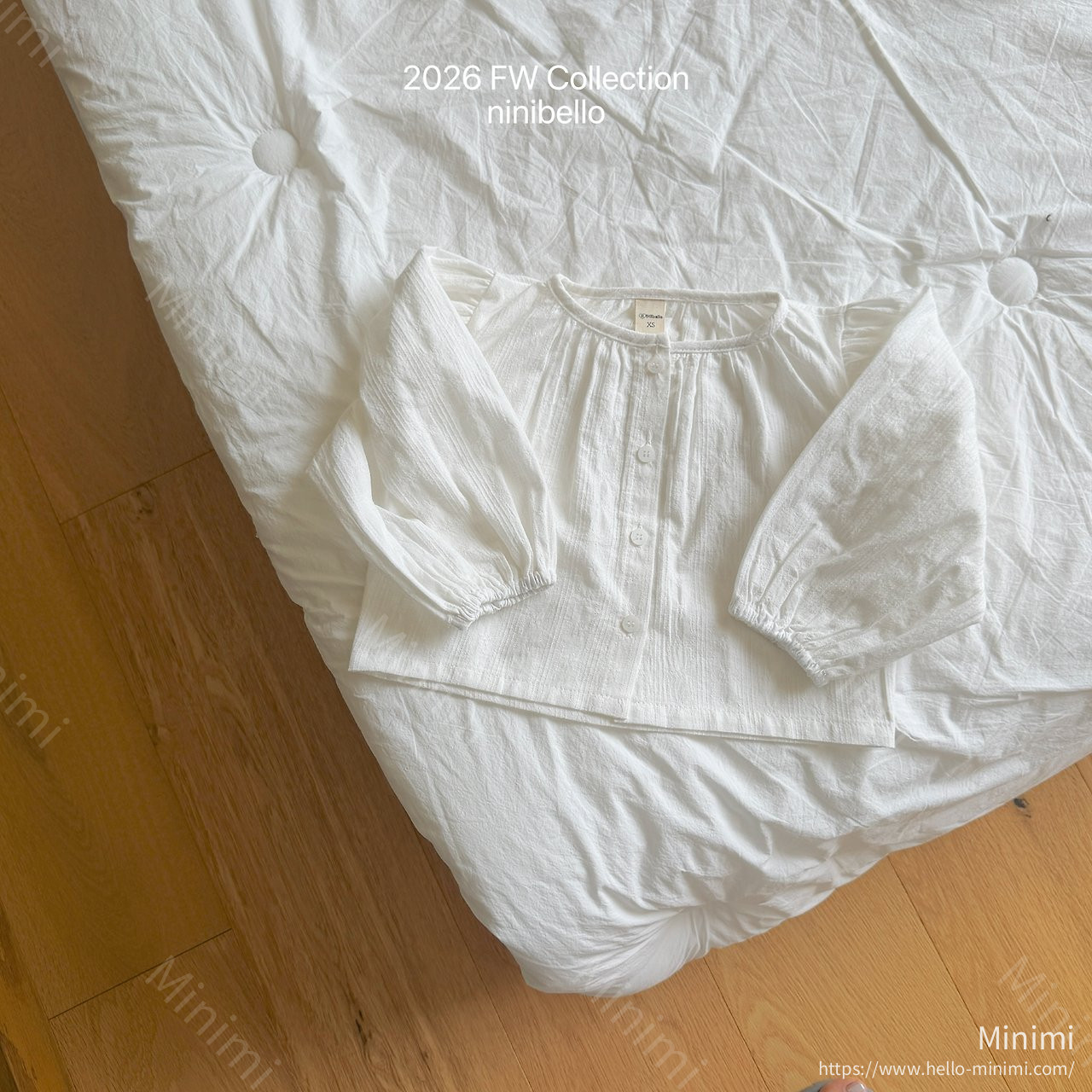 ninibello Hazel Puff Blouse 細節圖 3