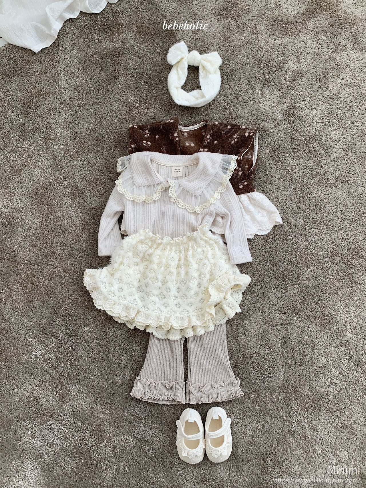 BEBEHOLIC Annie Ruffle Tee 細節圖 1