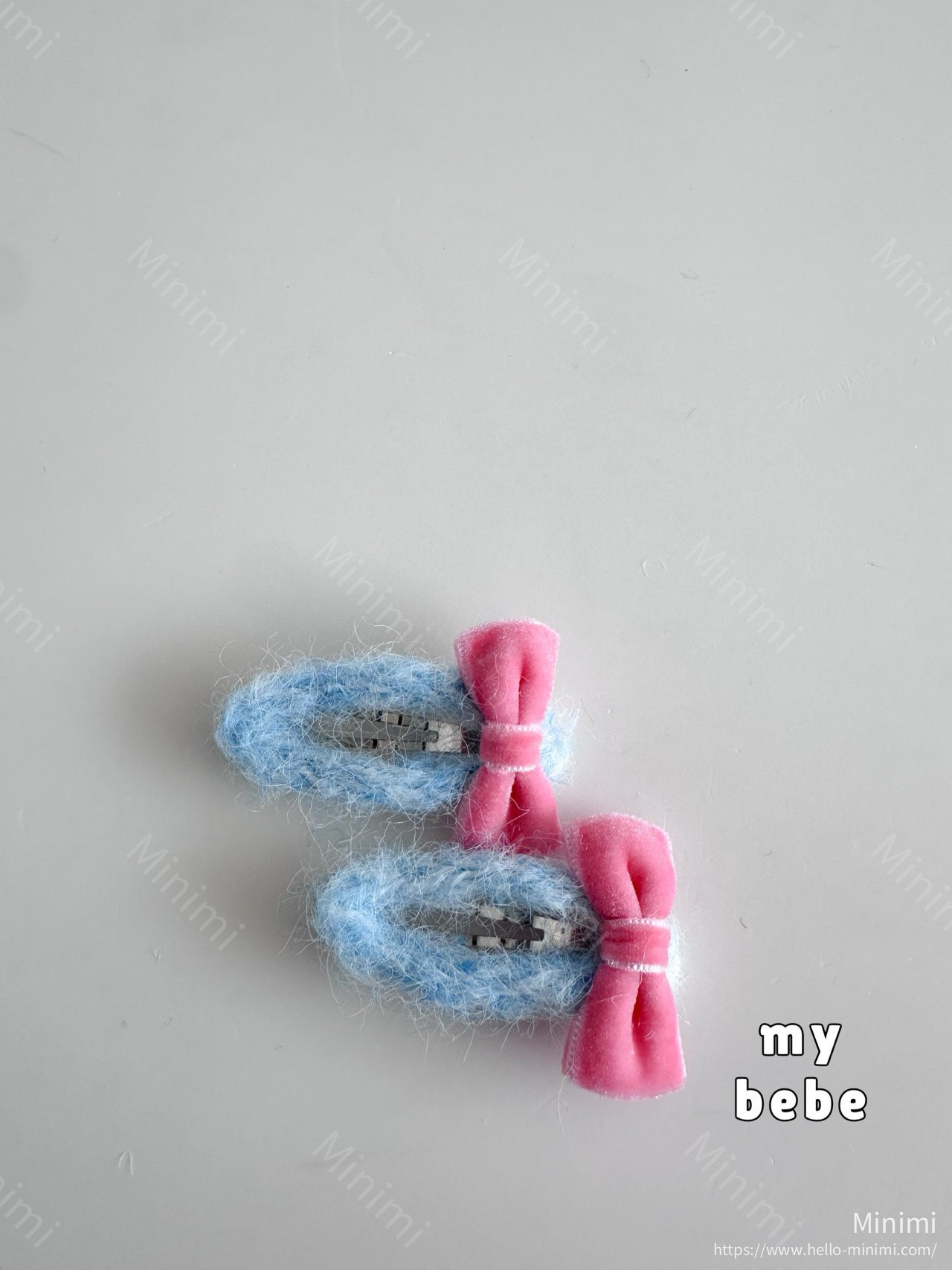 my_bébé Colorful Ribbon Hairpin Set 細節圖 2