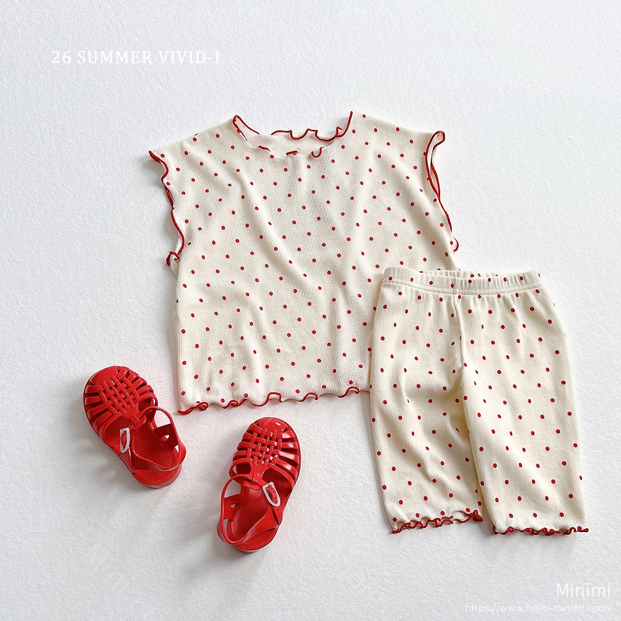 VIVID-I Strawberry Dot Leggings 細節圖 9