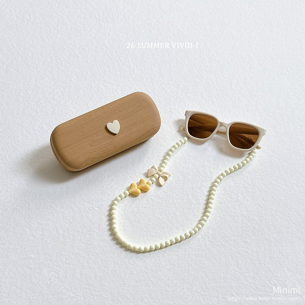 VIVID-I Heart Case Necklace Sunglasses 細節圖 3