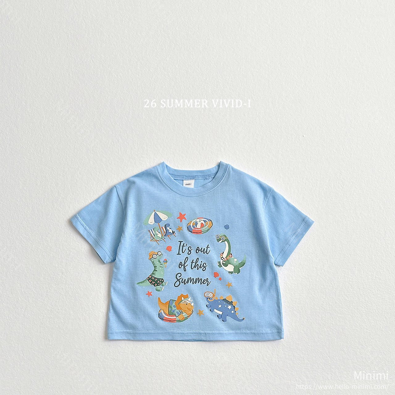 VIVID-I Vacance Dinosaur T-Shirt 細節圖 2