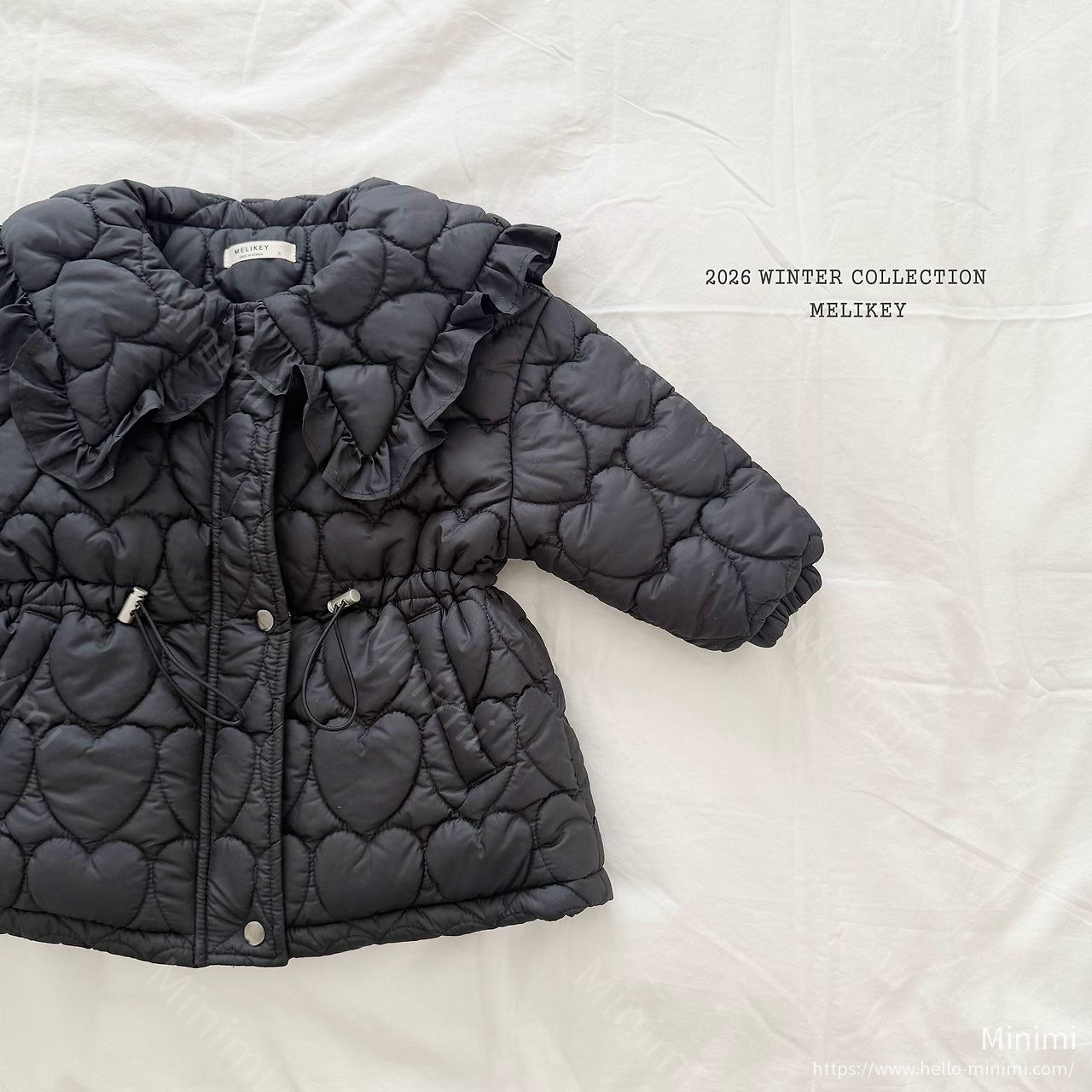 Melikey Heart Quilting Long Padding 細節圖 17