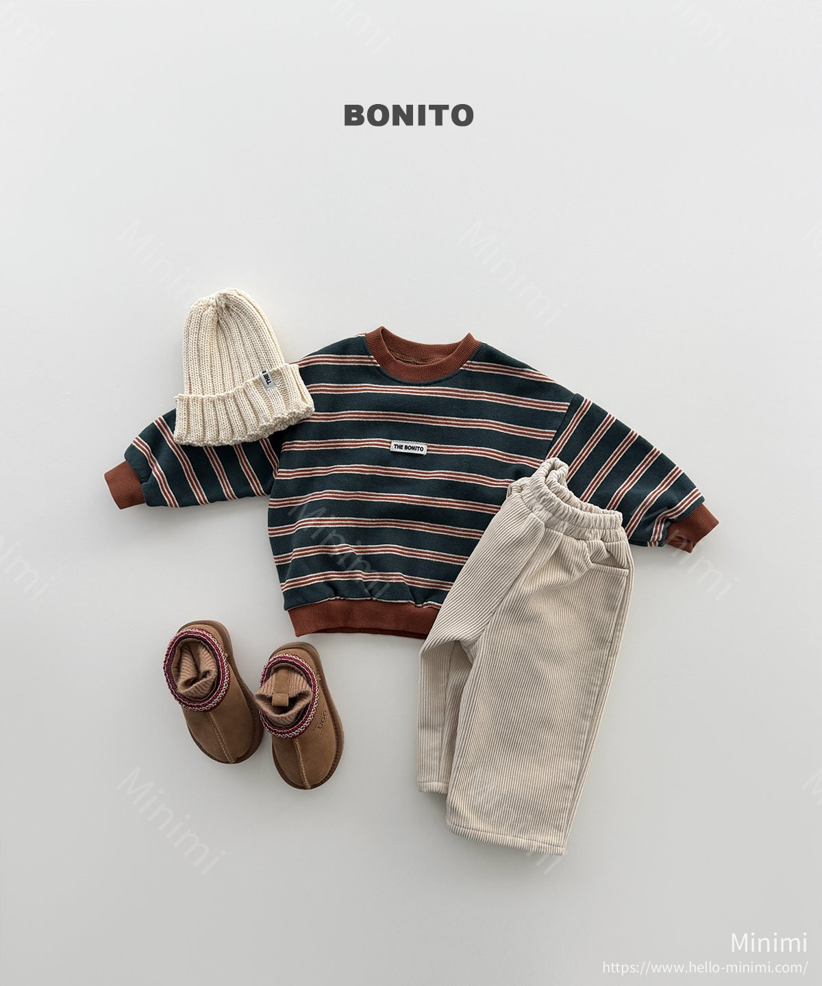 BONITO Monica Stripe Sweatshirt 細節圖 13