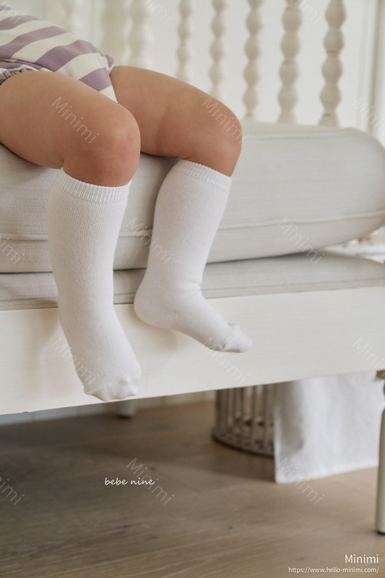 bebe nine Nine Soft Knee Socks Set 細節圖 1