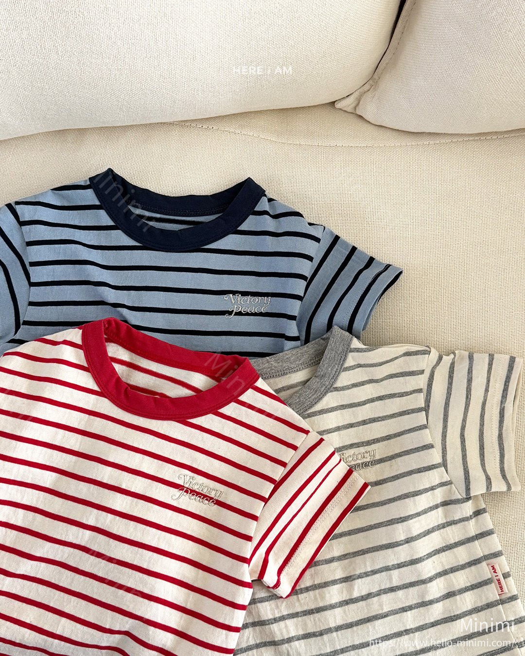 HERE I AM Sports Day Stripe Set 細節圖 3