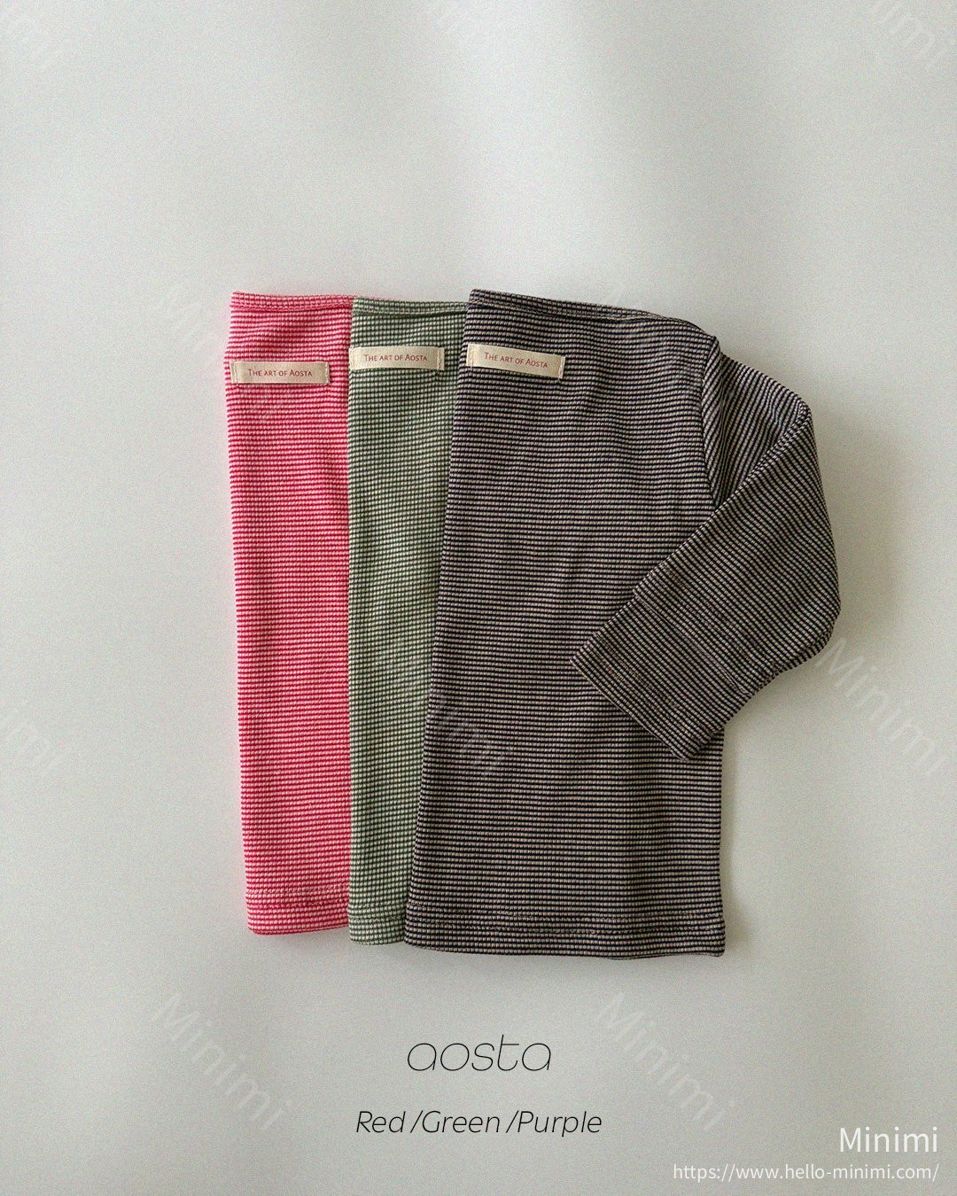 Aosta atelier Boat Neck T 細節圖 18