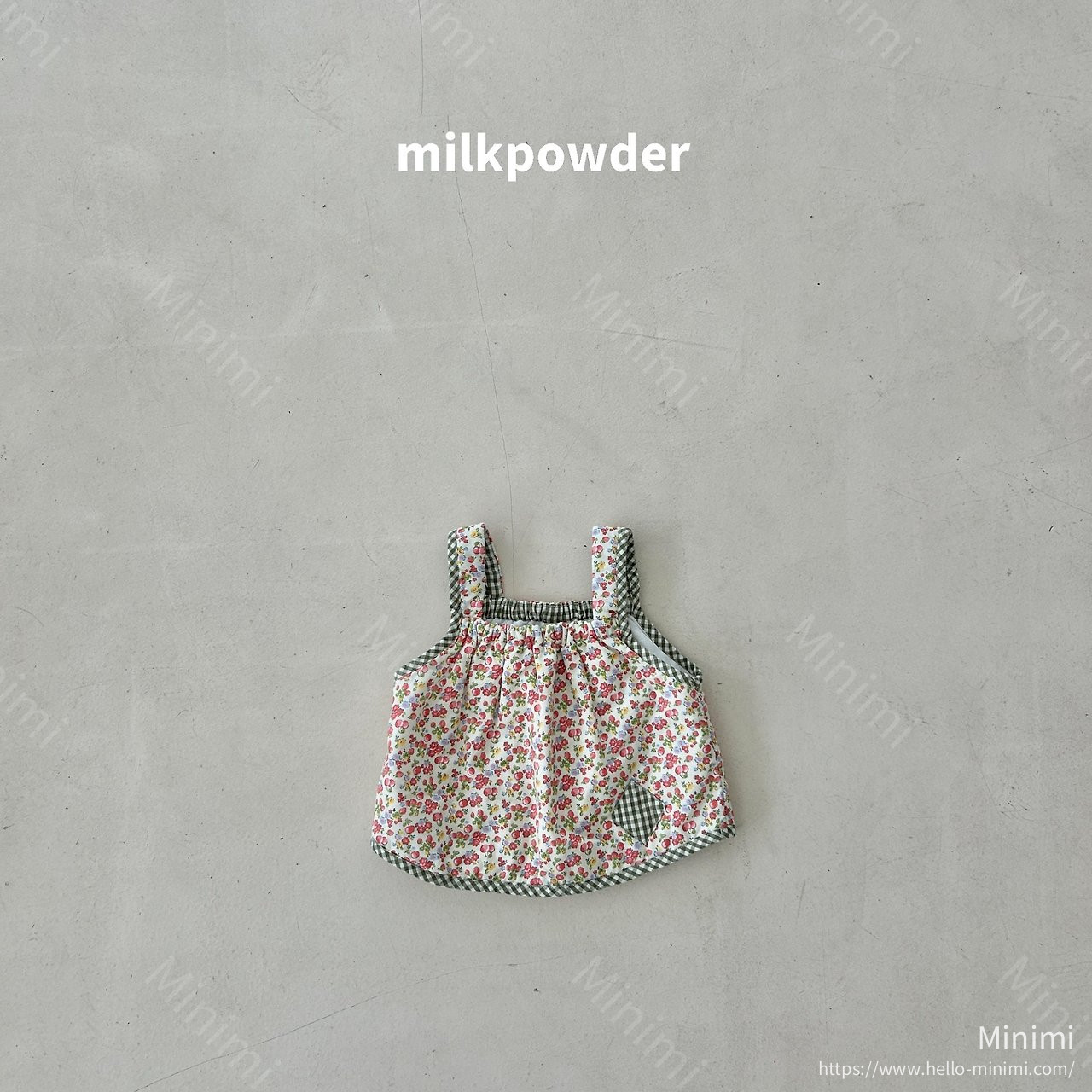milkpowder Plum Quilting Vest 細節圖 5