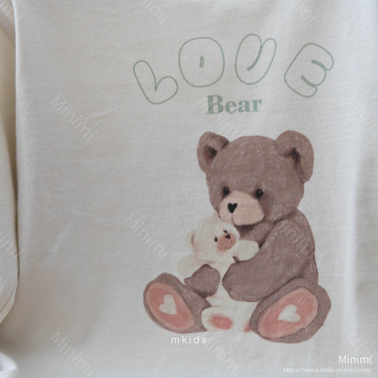 mkids Love Bear Tee 細節圖 3