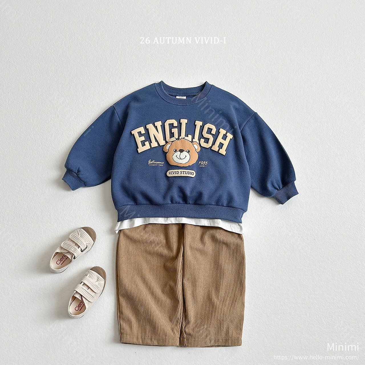 VIVID-I 3D English Bear Sweatshirt 細節圖 10