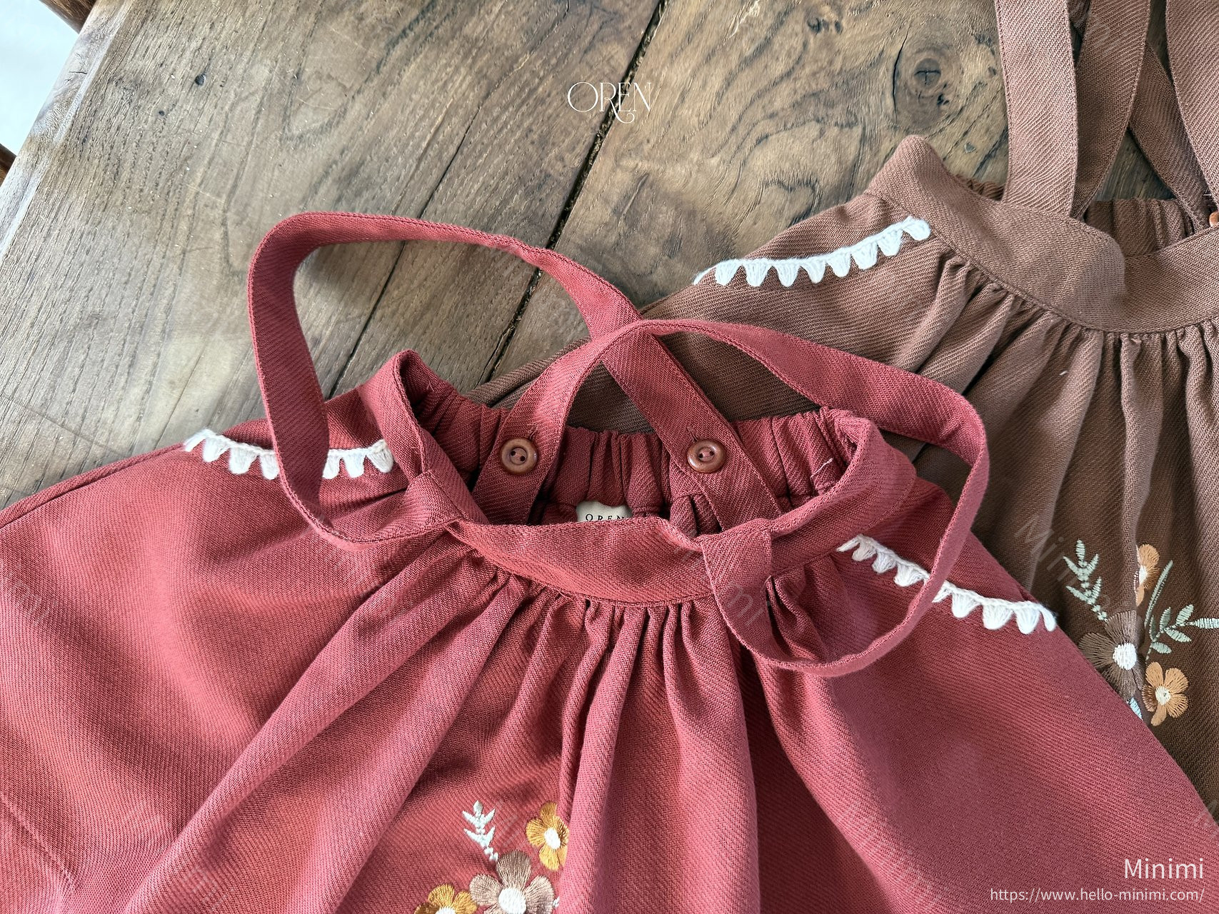 Oren Autumn Bloom Jumper Skirt 細節圖 12
