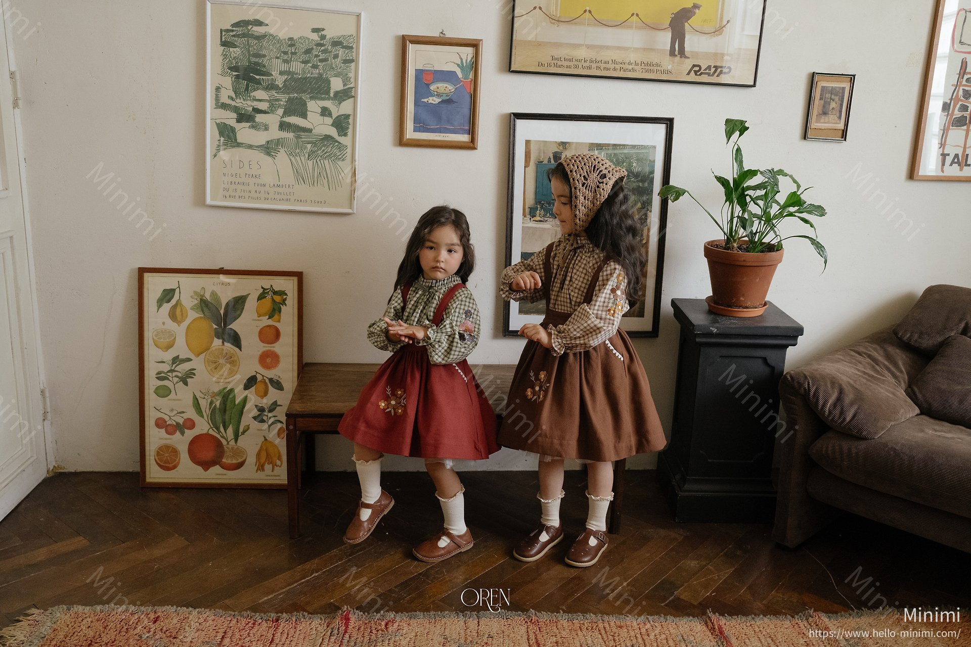 Oren Autumn Bloom Jumper Skirt 細節圖 18