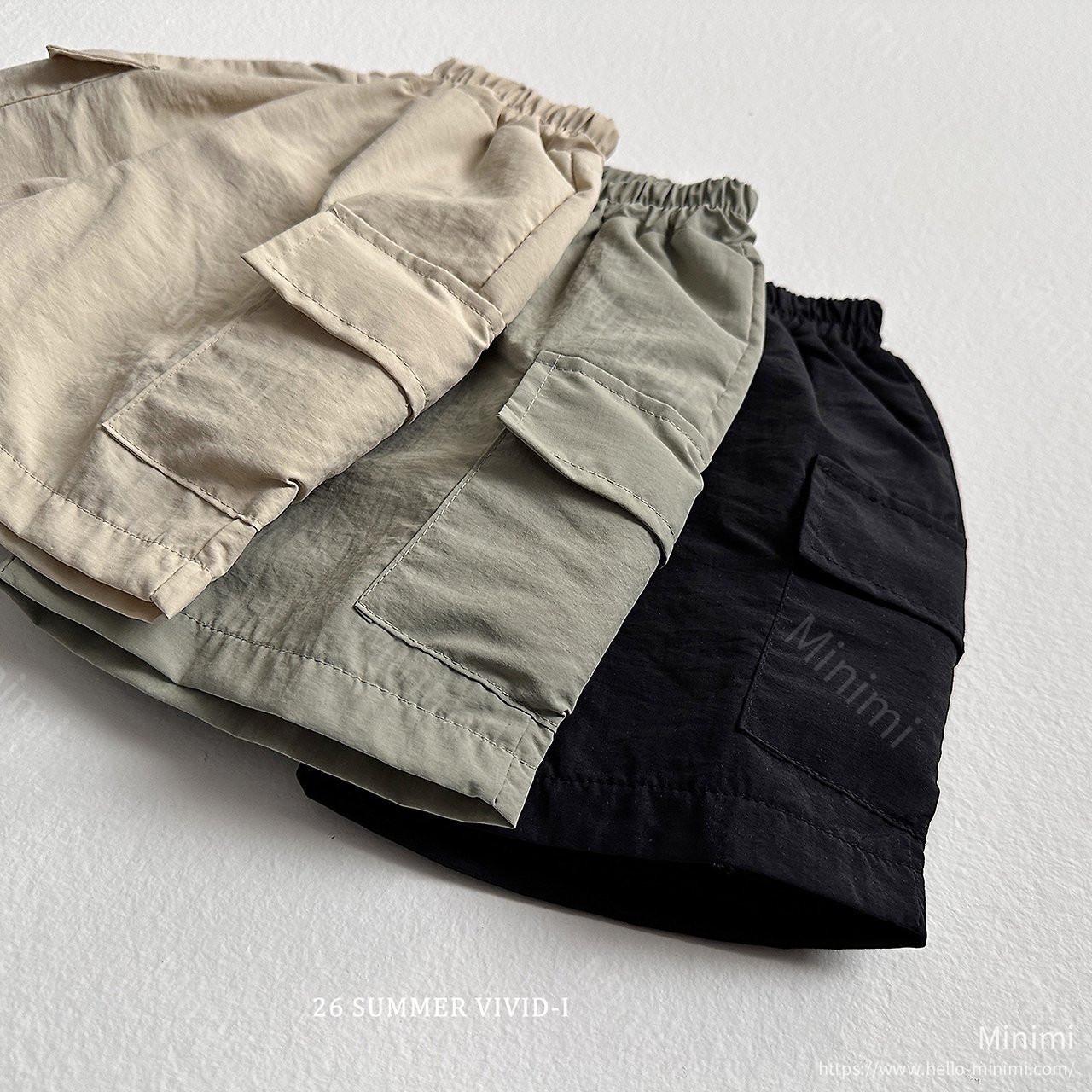 VIVID-I Rustling Cargo Shorts 細節圖 18