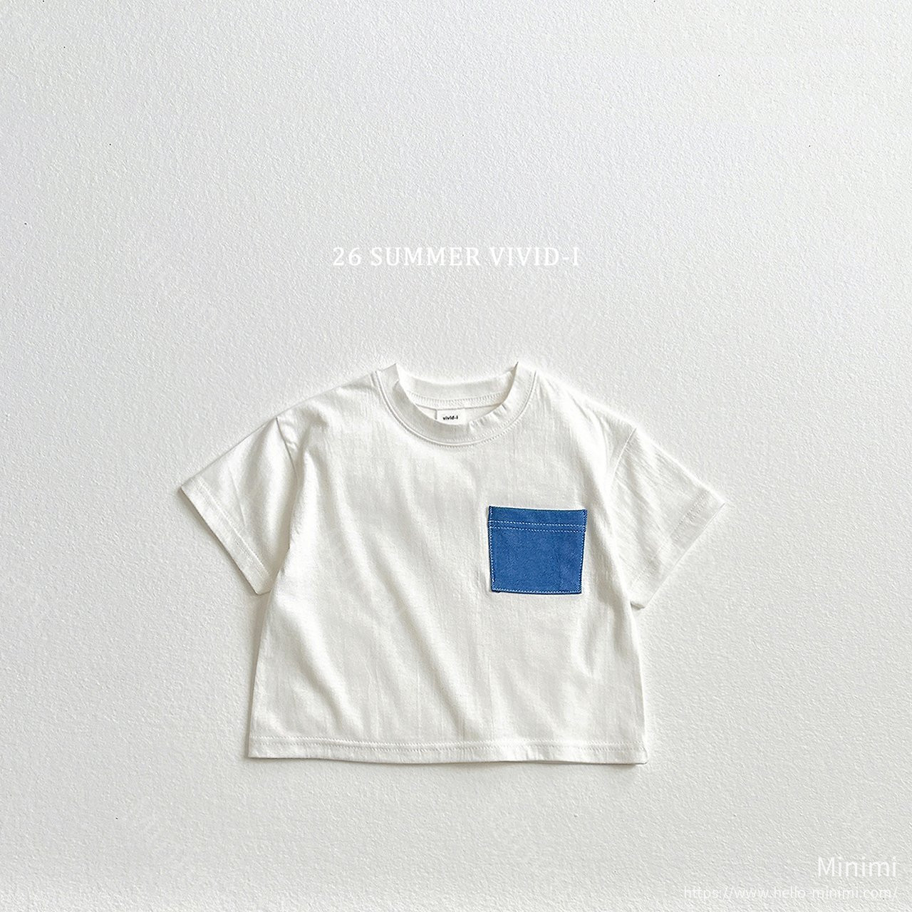 VIVID-I Pocket Denim T-Shirt 細節圖 2