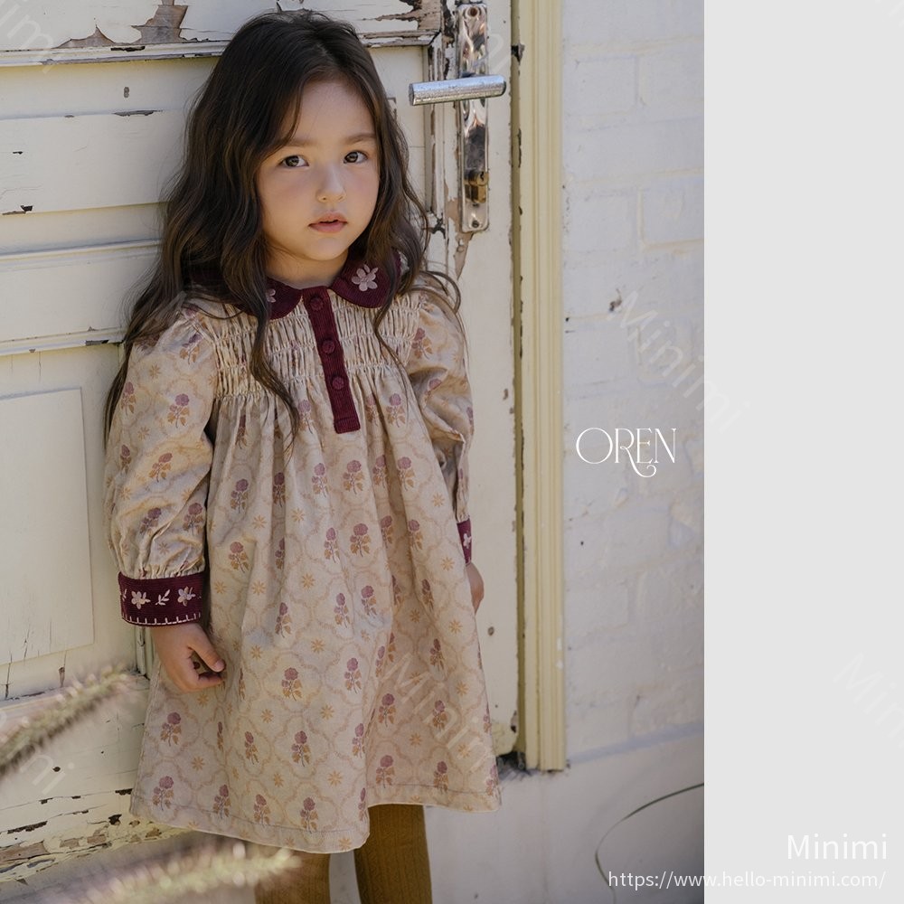 Oren Camilla Colorblock Dress 韓國童裝現貨