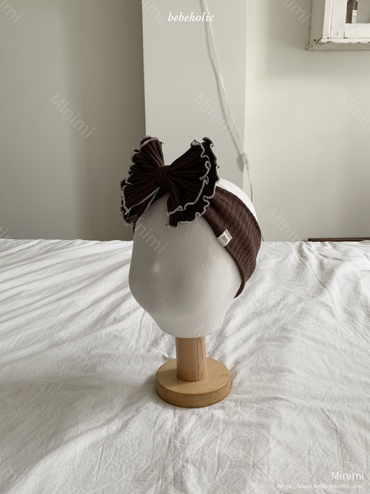 BEBEHOLIC Caramel Lace Hairband 細節圖 9
