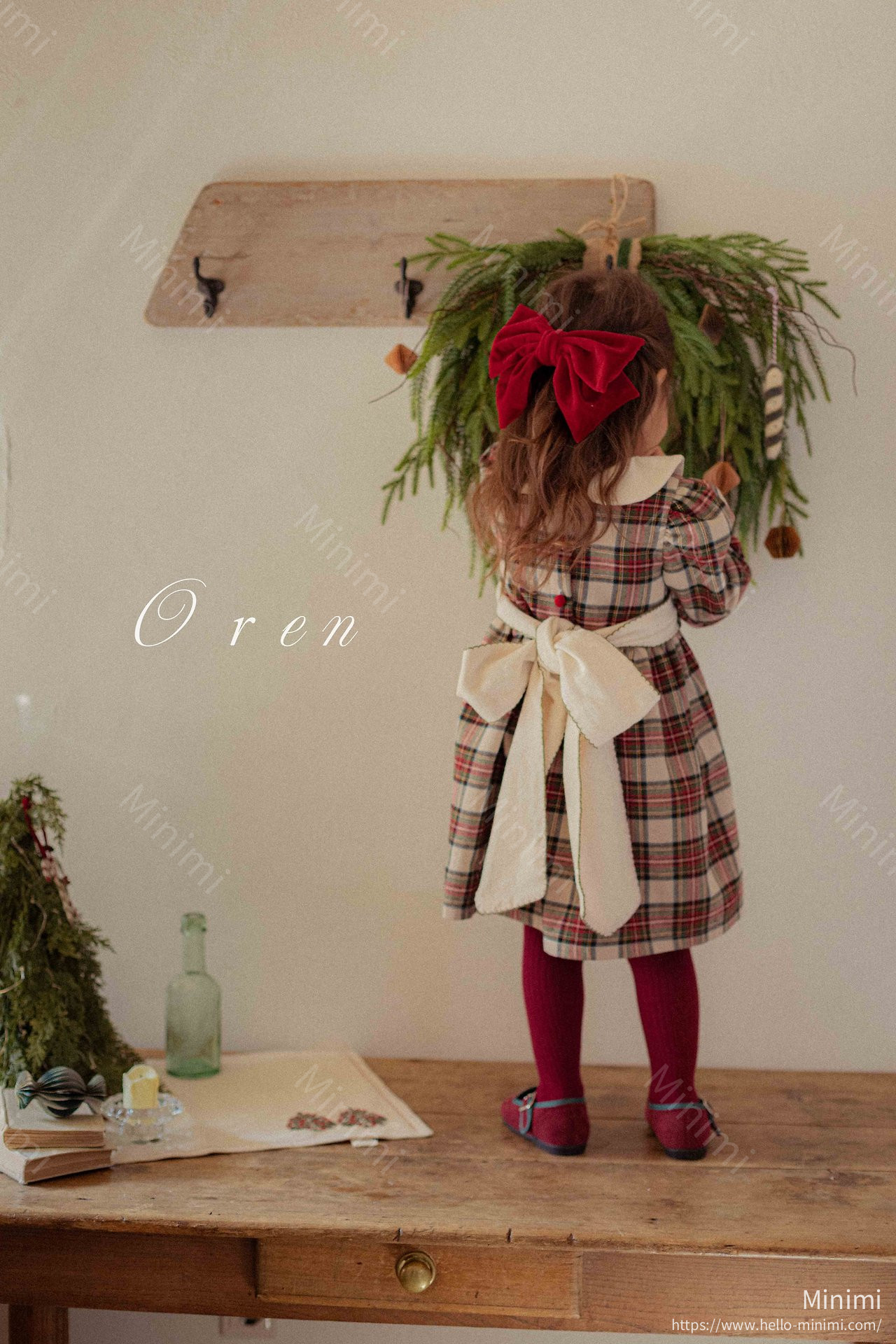 Oren Noelia Check Dress 細節圖 13