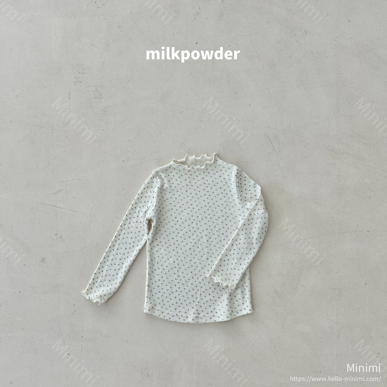 milkpowder Turtleneck Tee 細節圖 22