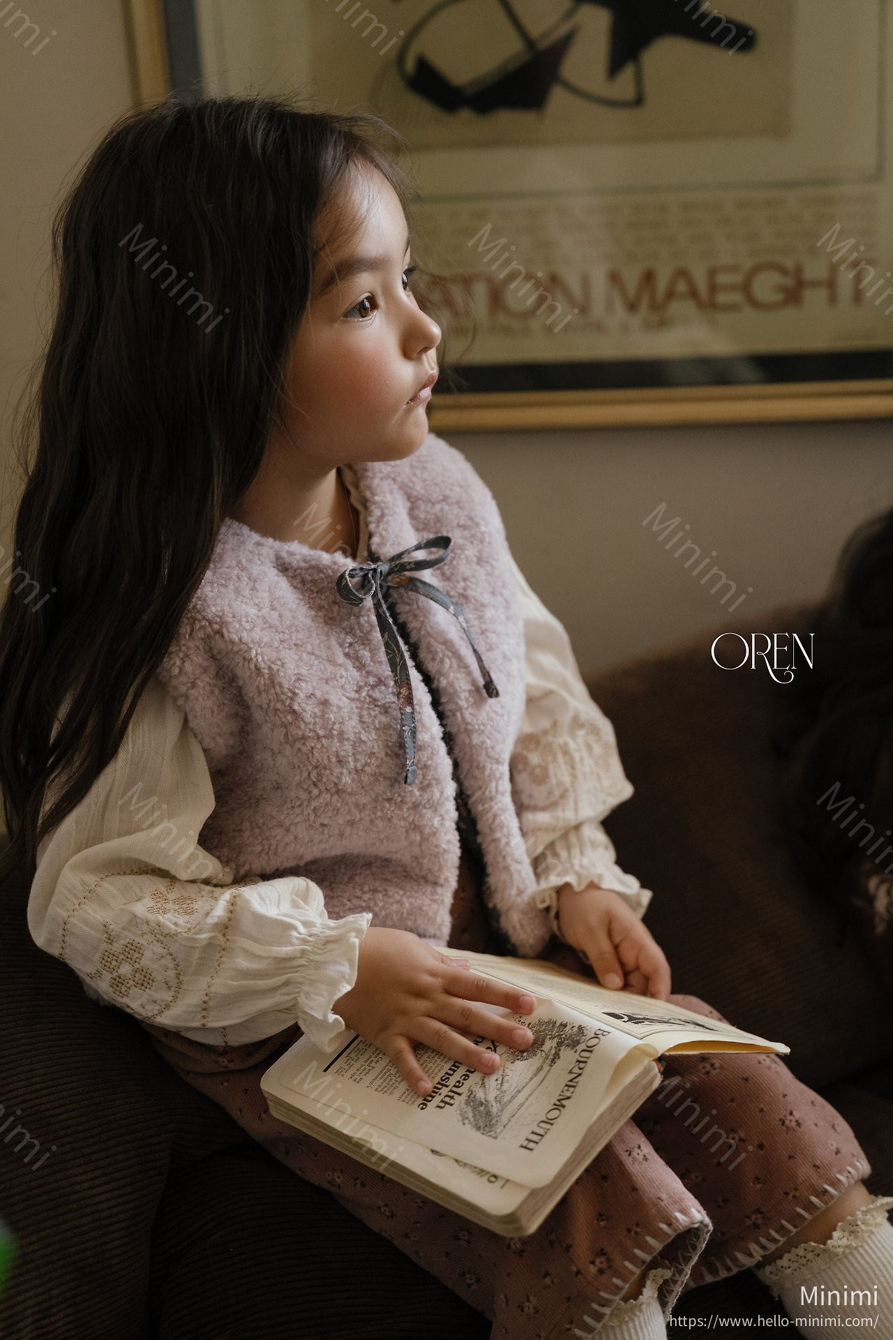 Oren Lavender Bear Vest 細節圖 19