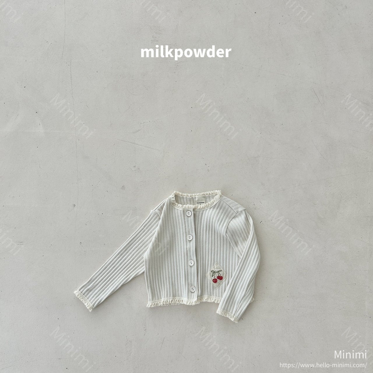 milkpowder Cherry Cardigan 細節圖 5