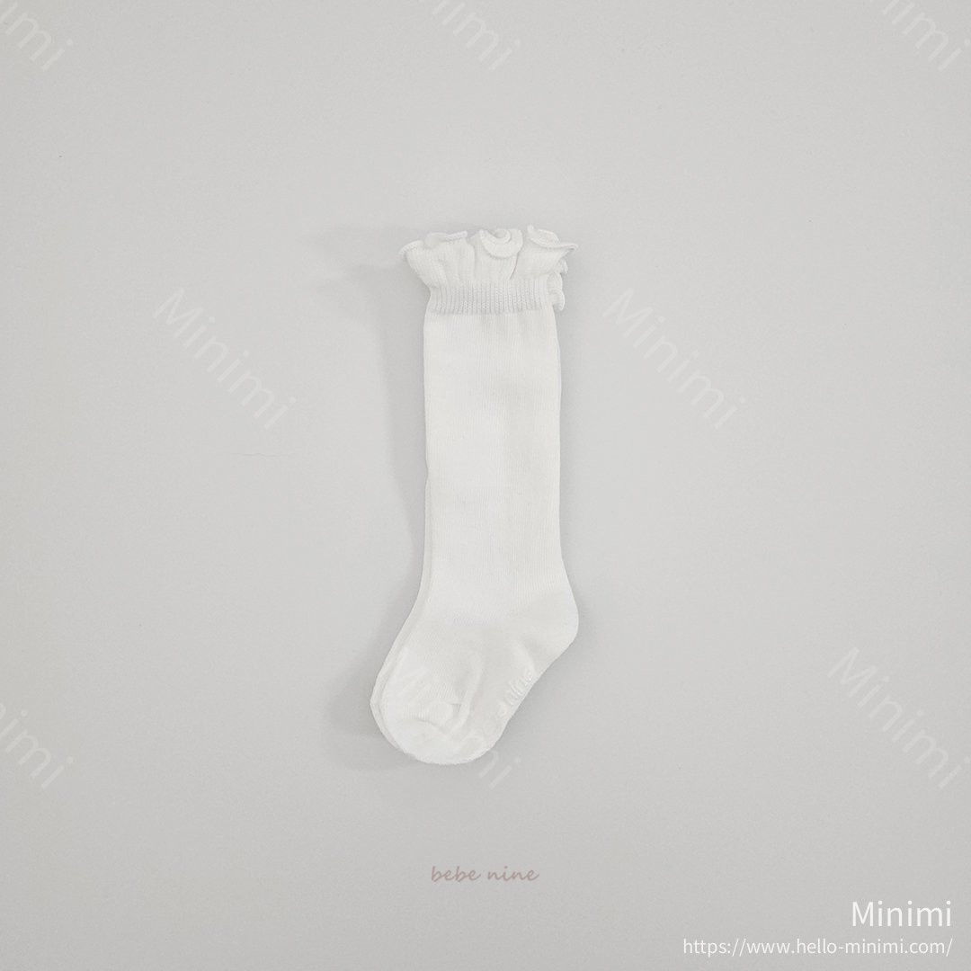 bebe nine Nine Frill Knee Socks Set 細節圖 15