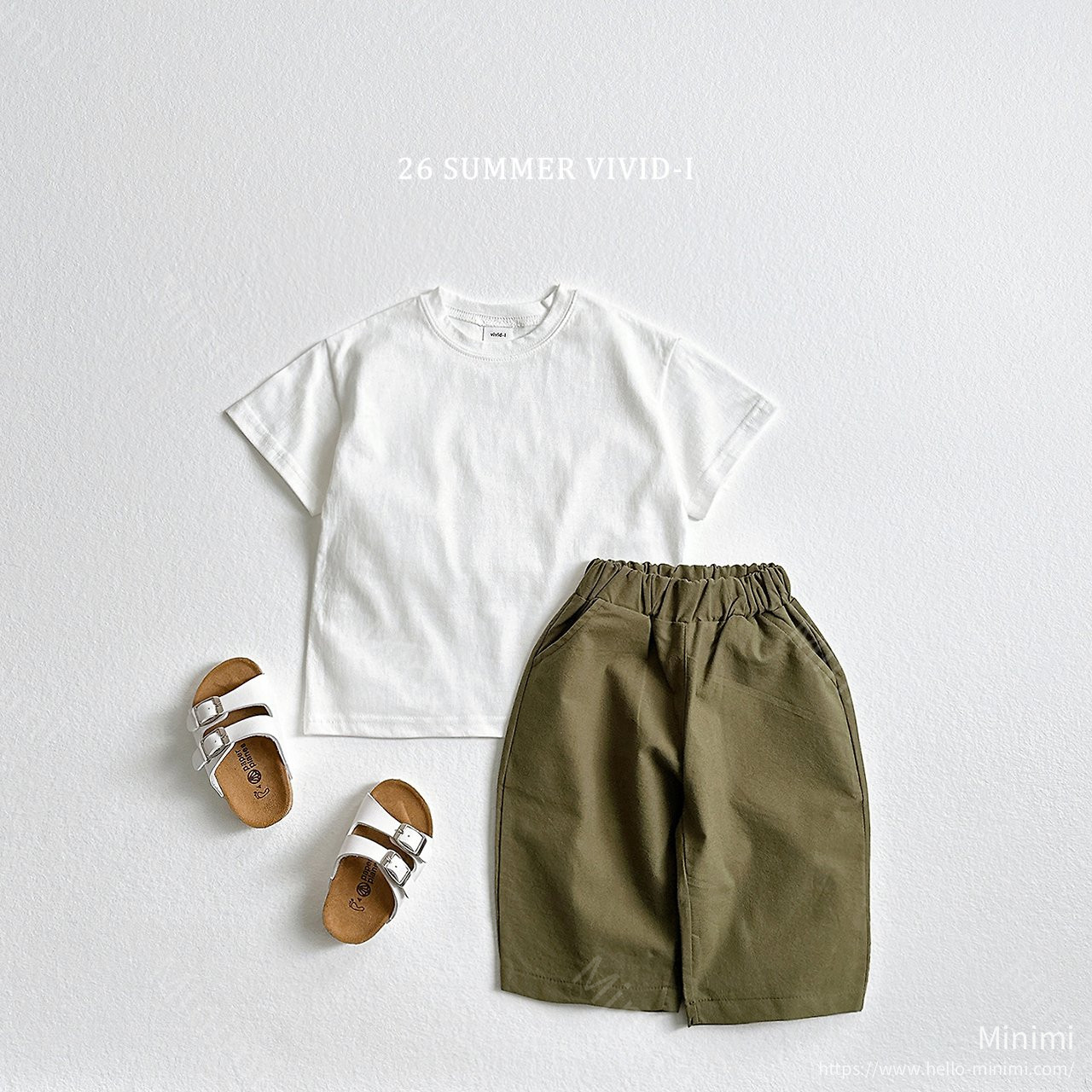 VIVID-I (Event) Cropped Basic Cotton Pants 細節圖 16