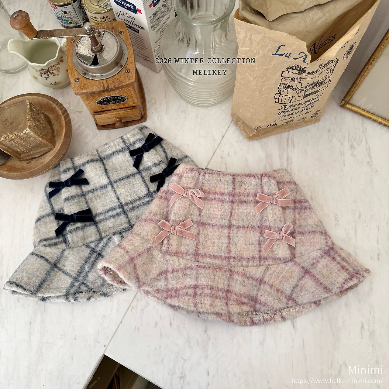 Melikey Check Ribbon Frill Skirt 細節圖 47
