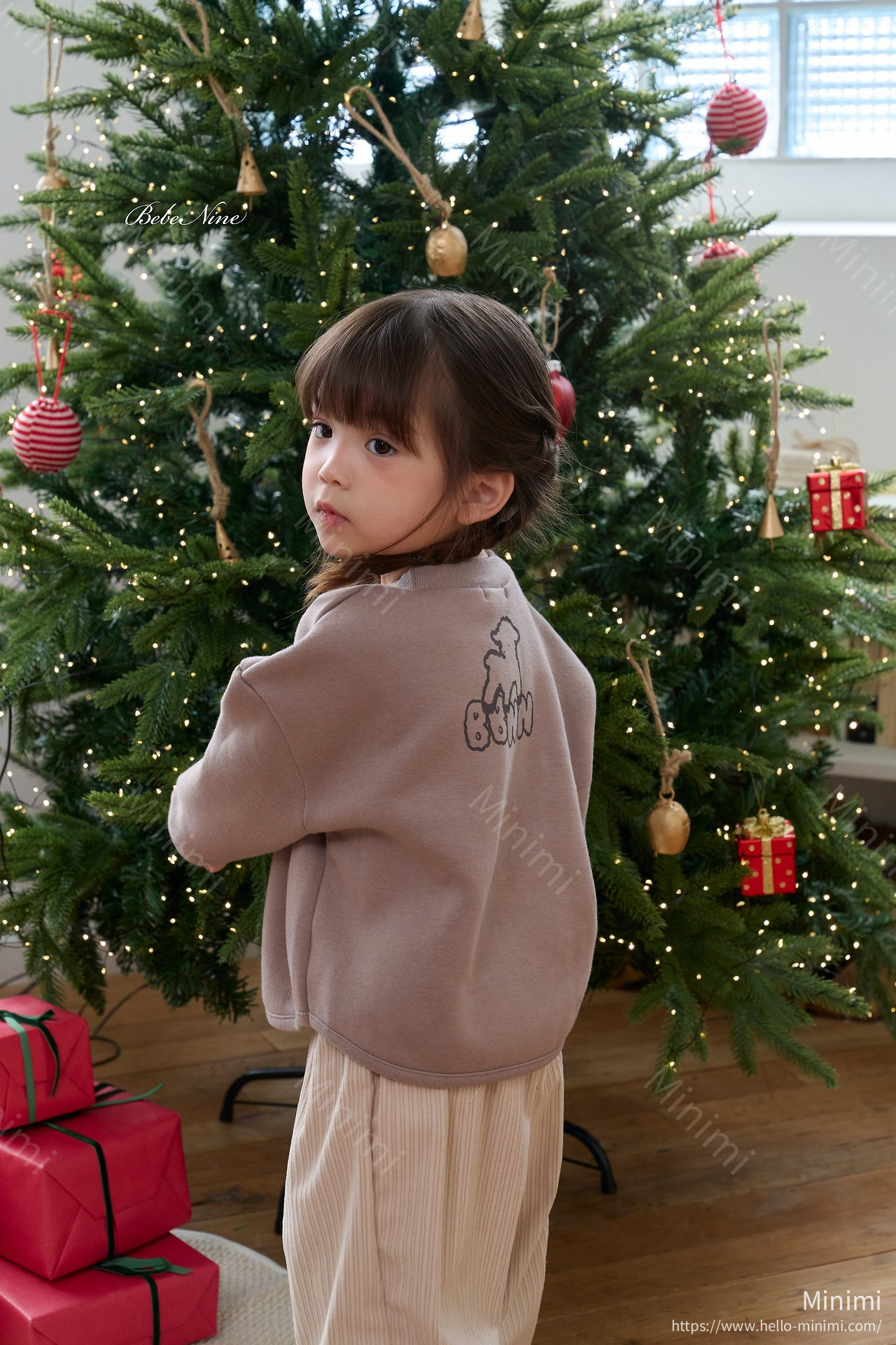 bebe nine Mona Brushed-Lining Sweatshirt 細節圖 16