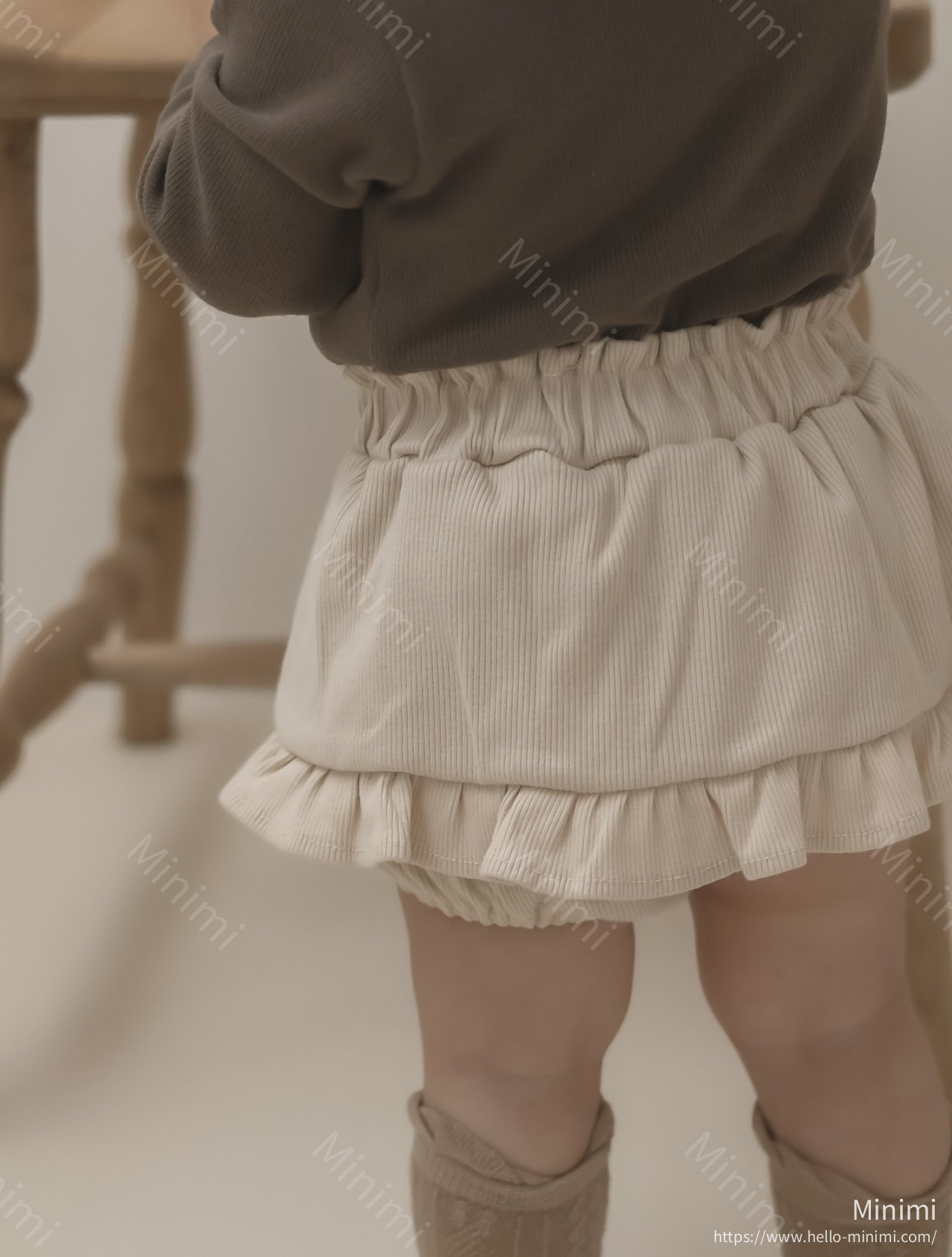 mimi-market Ribbed Cancan Bloomer 細節圖 12
