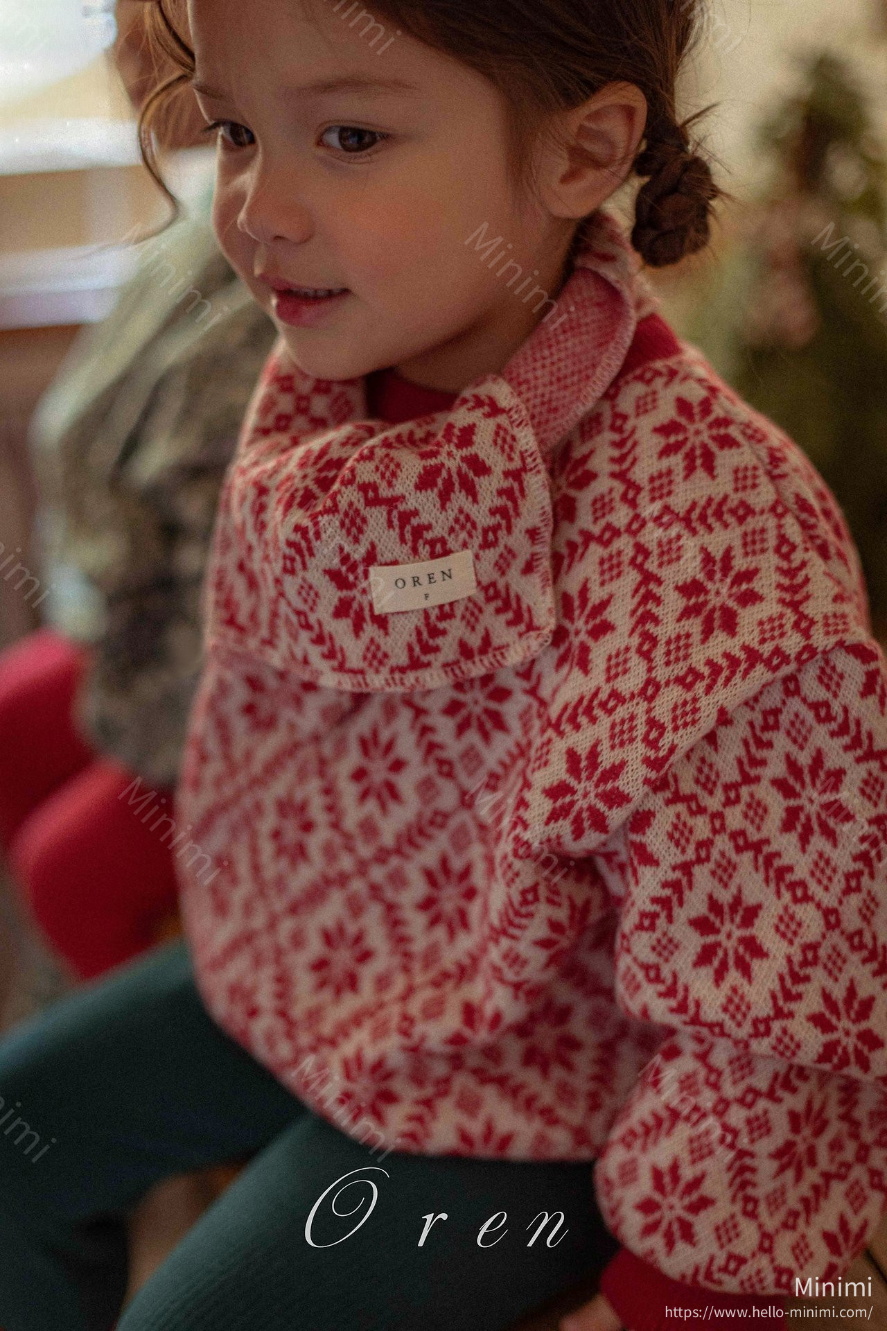 Oren Snowflake Knit Sweatshirt 細節圖 7