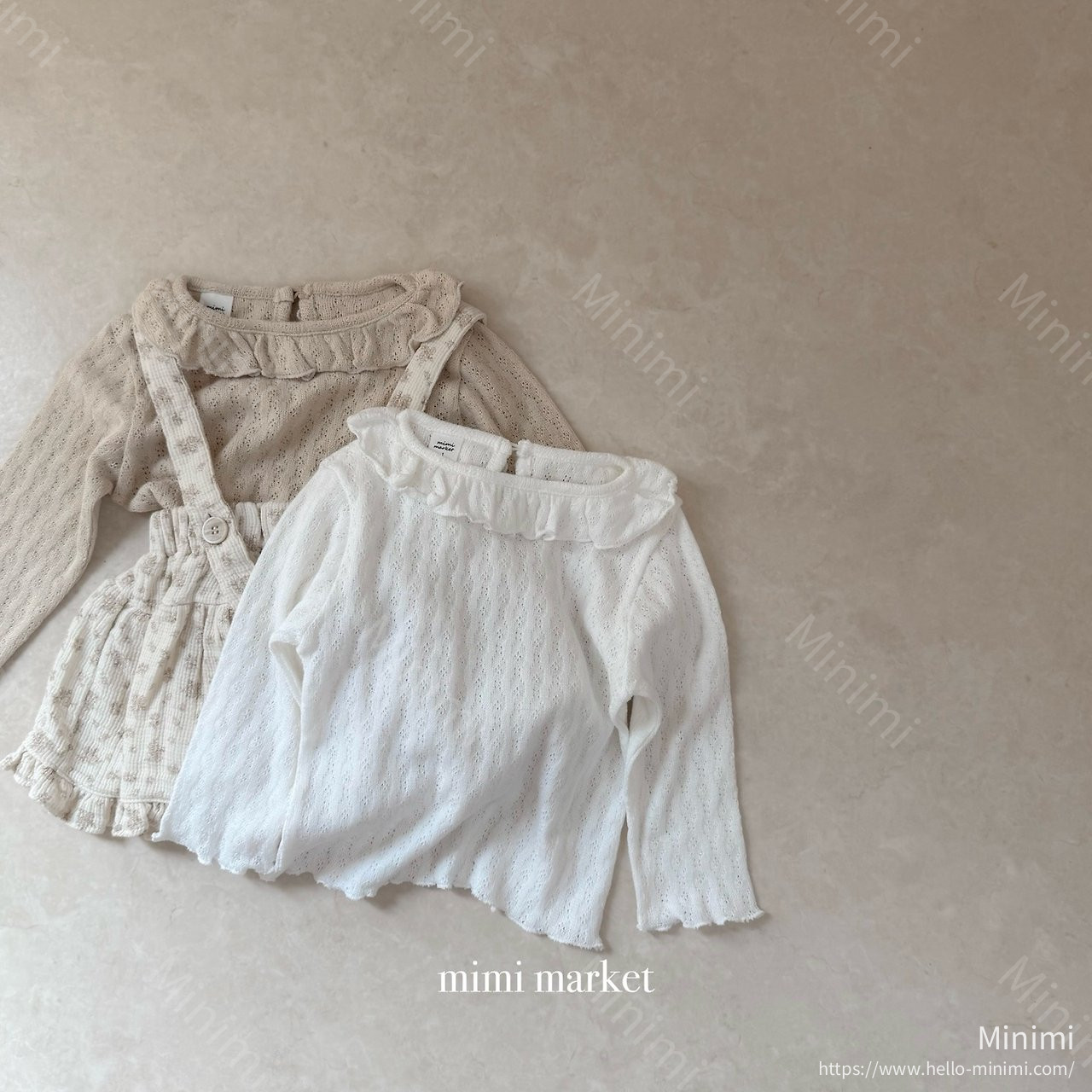 mimi-market Erbon Collar T-shirt 細節圖 15