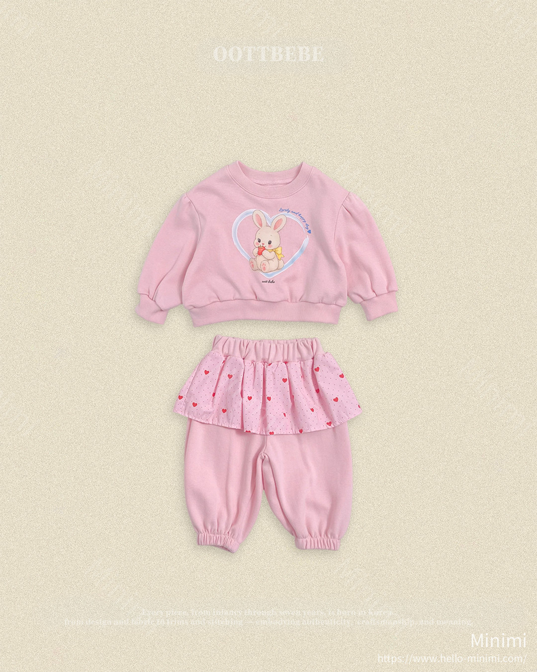 oott bebe Cutie Rabbit Set 細節圖 8