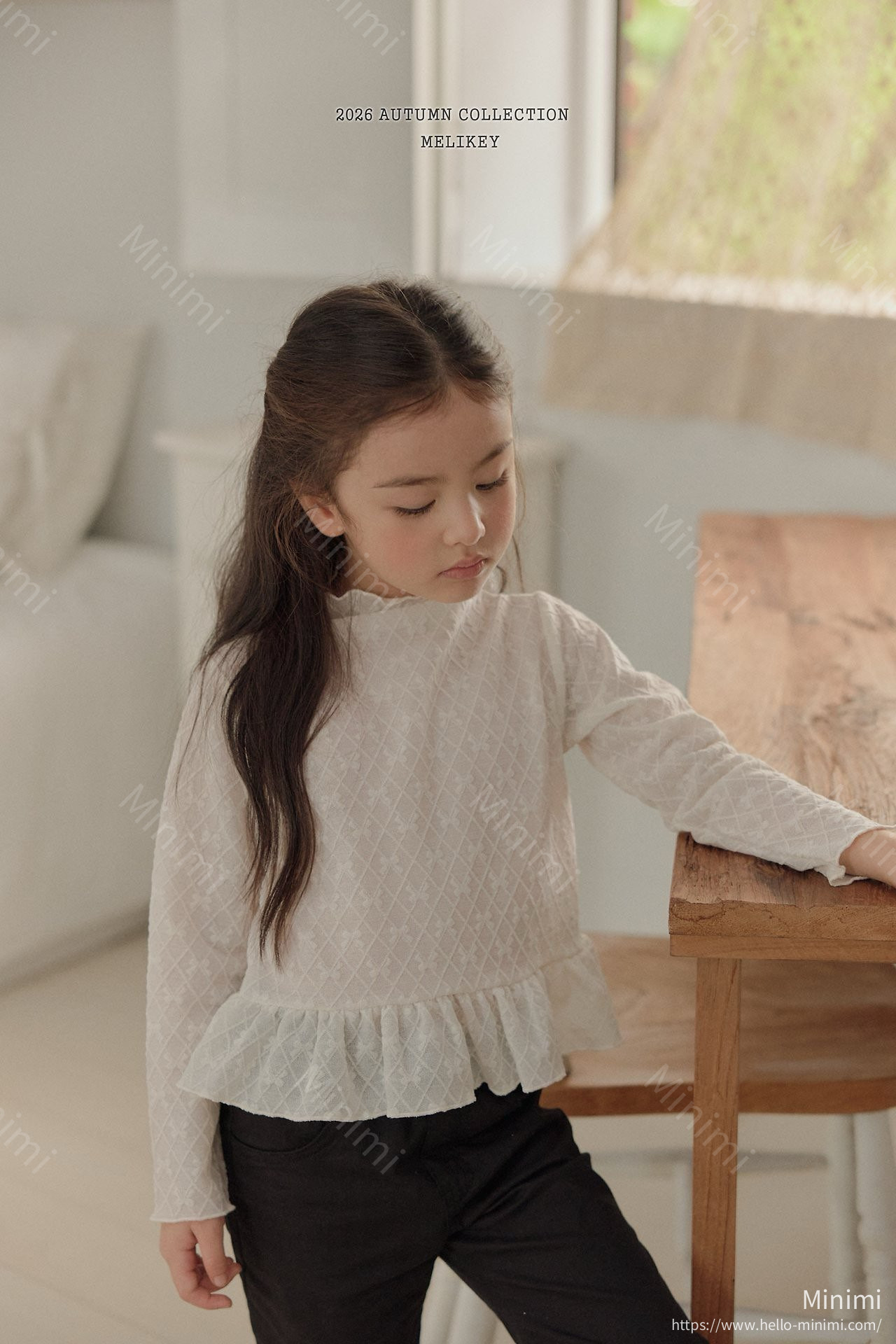 Melikey Frill Ribbon Mesh T-shirt 細節圖 17