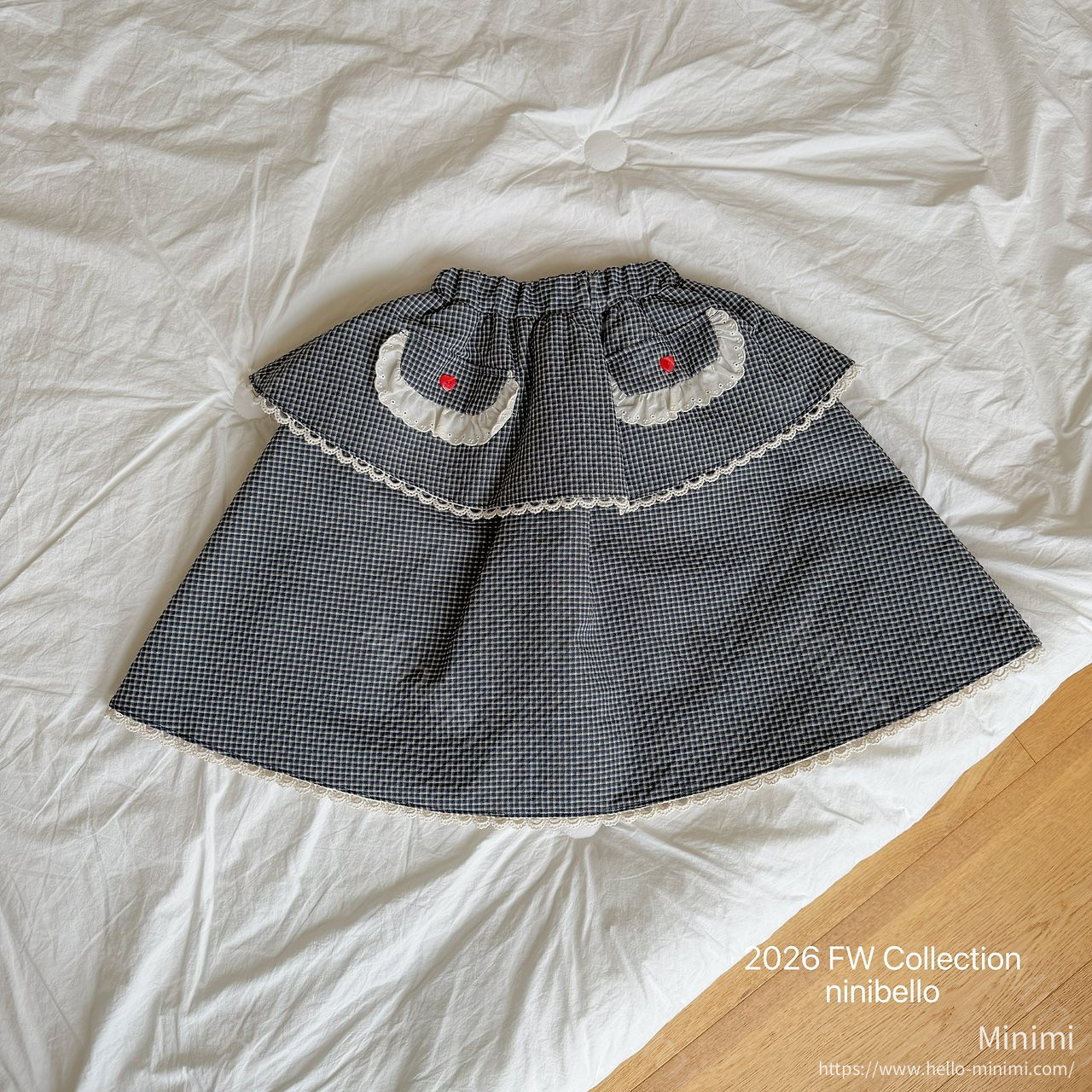ninibello Momo Apron Skirt 細節圖 3