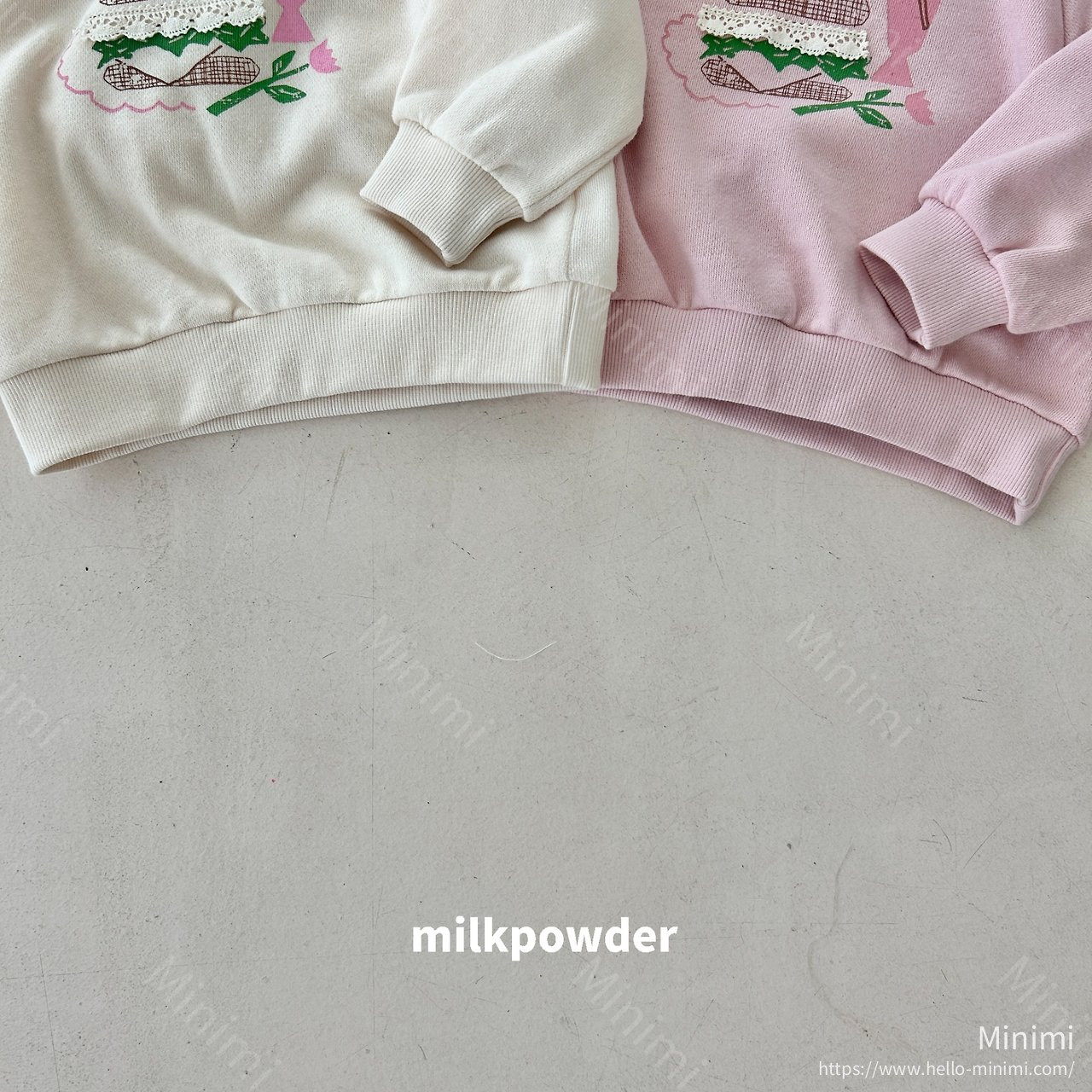 milkpowder Burger Sweatshirt 細節圖 4