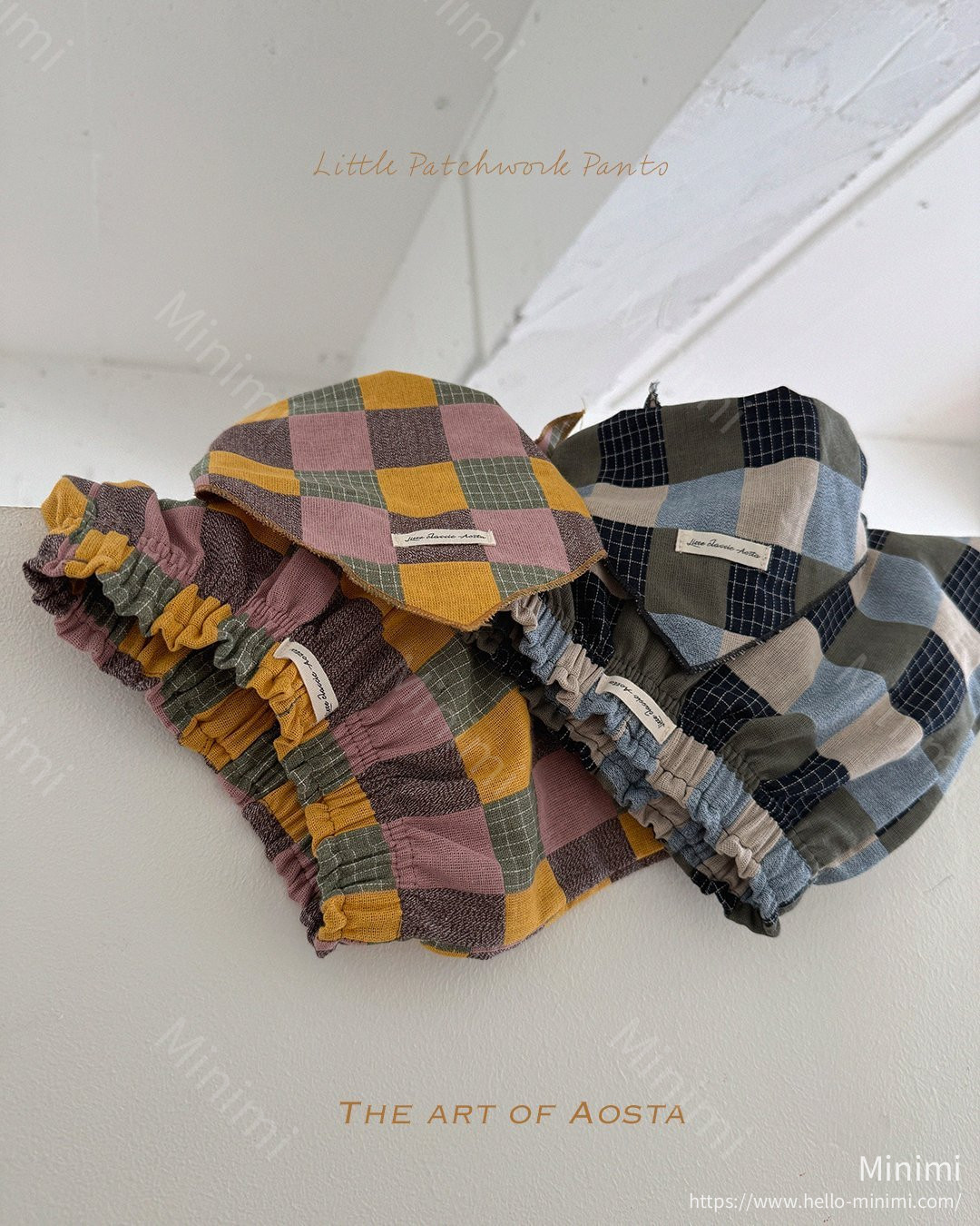 Aosta atelier Patchwork Scarf 細節圖 4