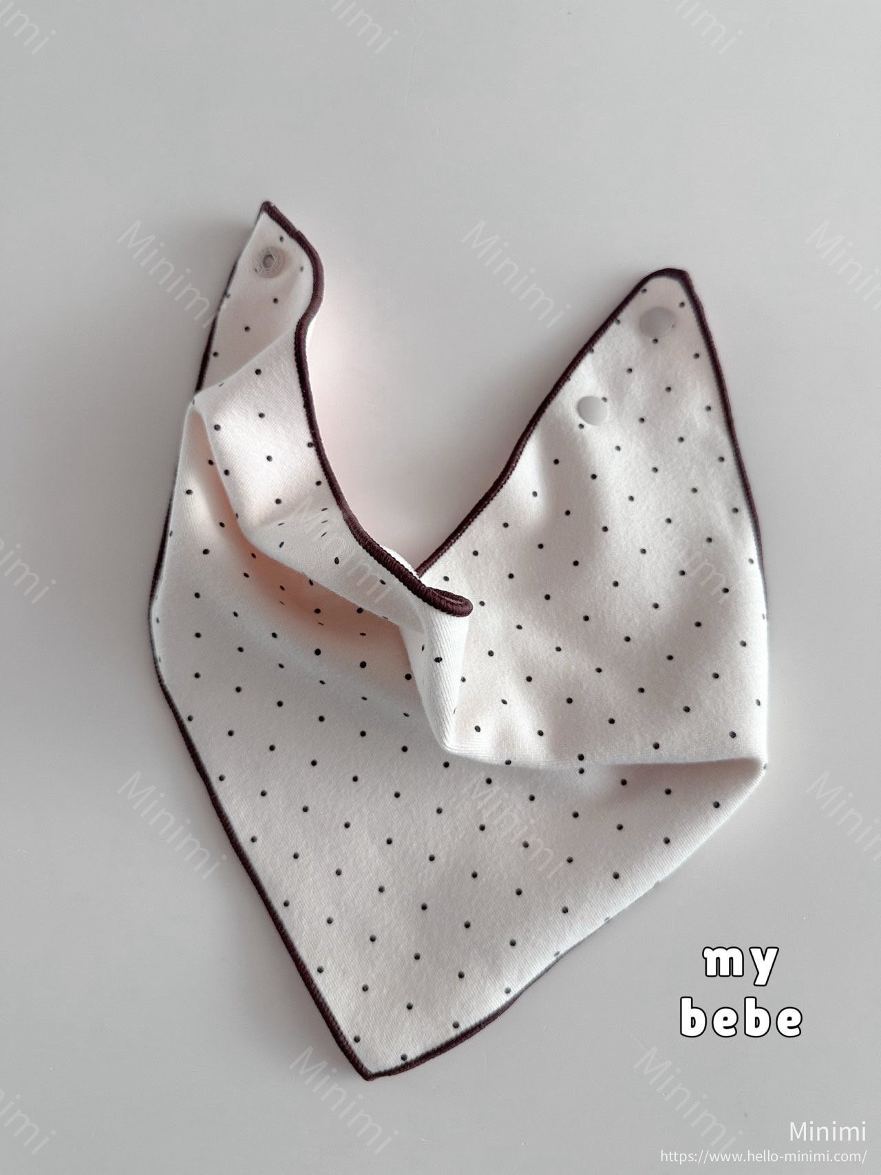 my_bébé Mink Bib 細節圖 3