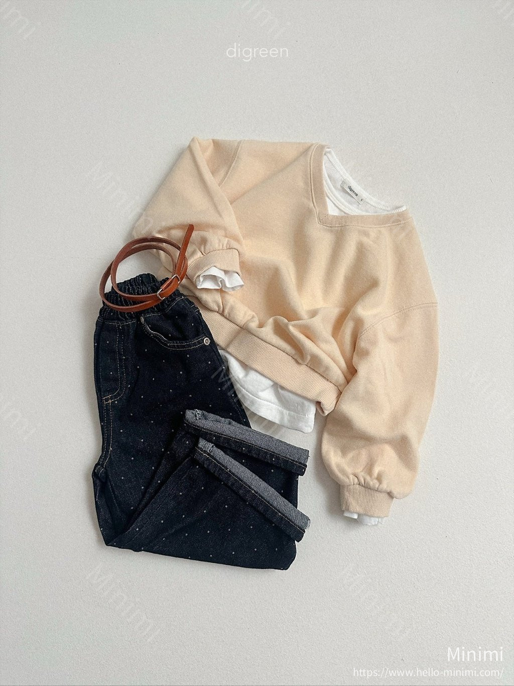 digreen Dot Denim Pants 細節圖 6
