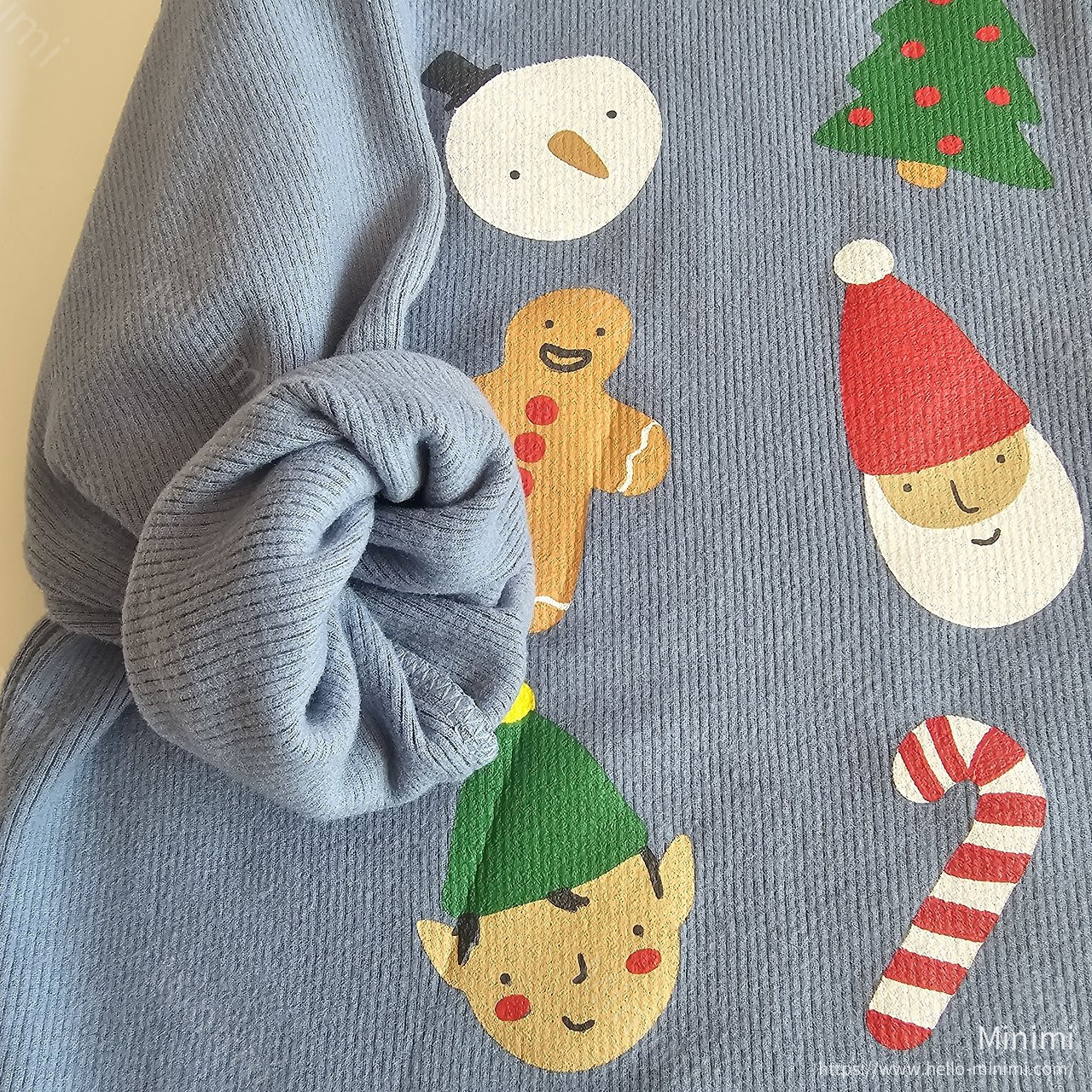 1st BLUE Christmas Half Turtleneck 細節圖 2