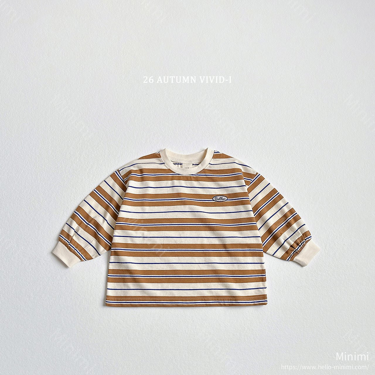 VIVID-I Butter Stripe T-shirt 細節圖 4
