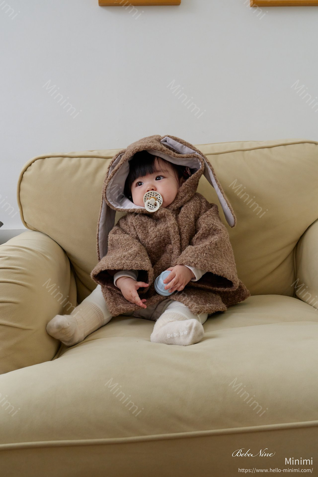 bebe nine Rabbit Cape Coat 細節圖 15