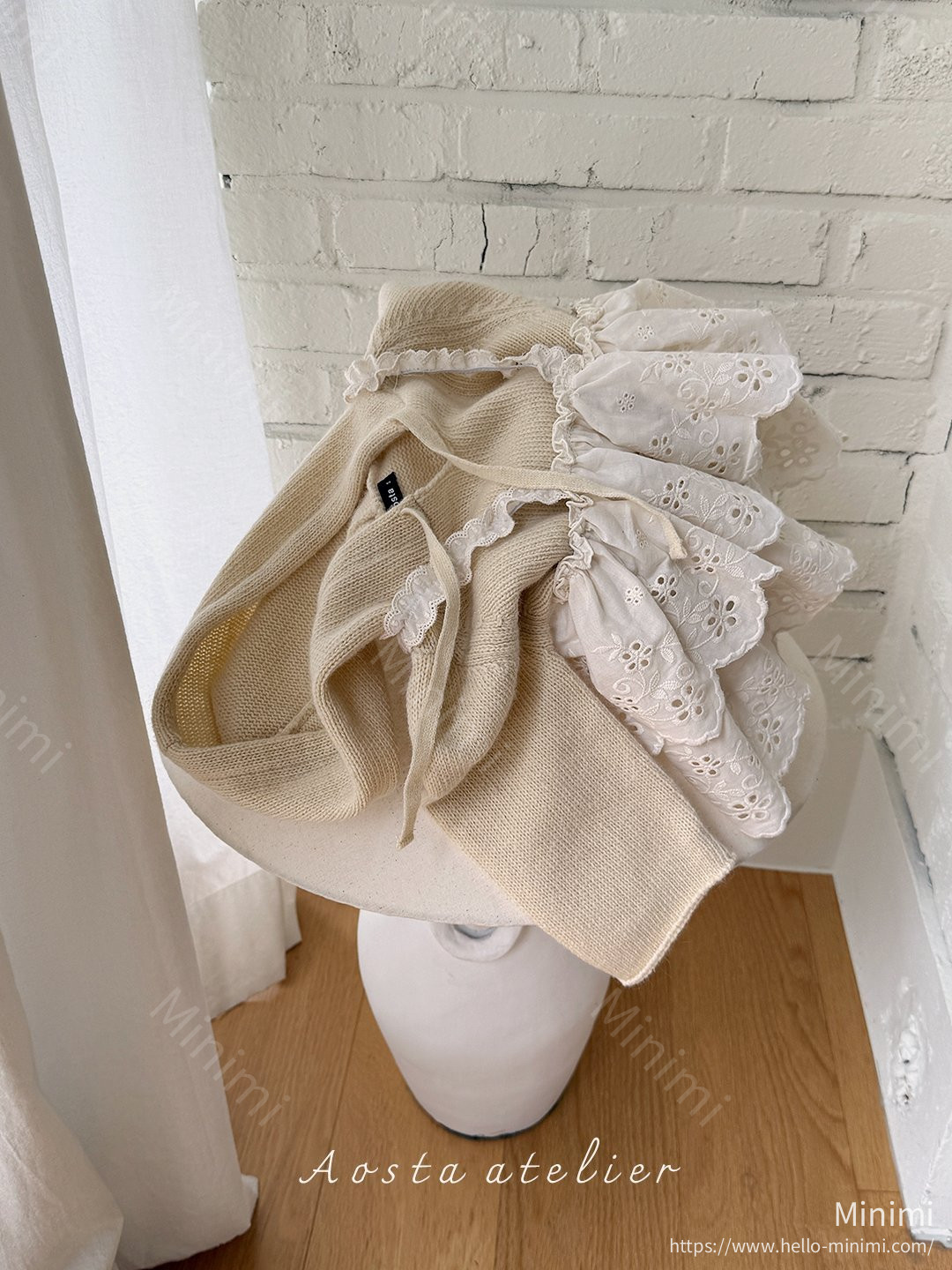 Aosta atelier Lace Cancan Blouse 細節圖 3
