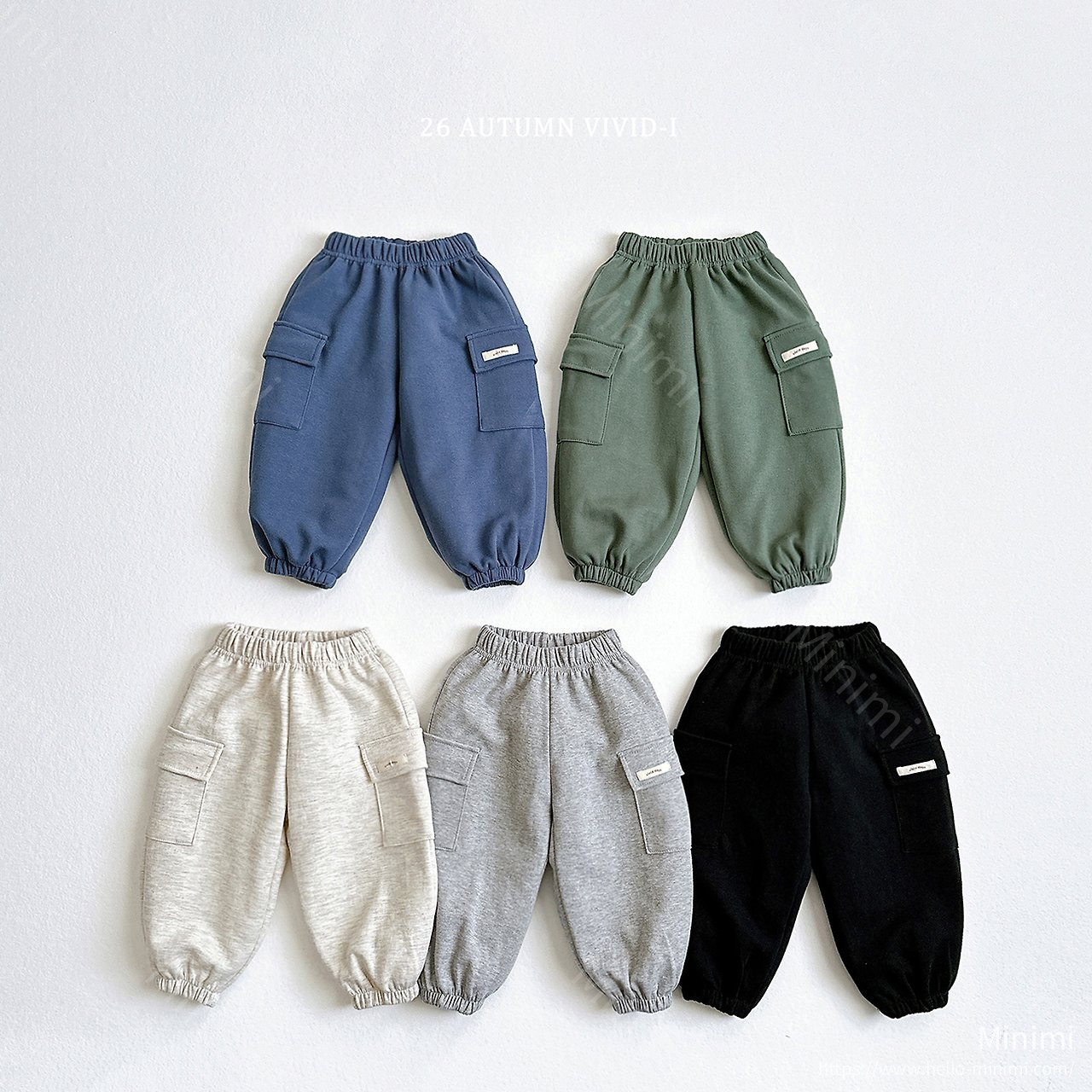 VIVID-I Label Cargo Jogger Pants 細節圖 1