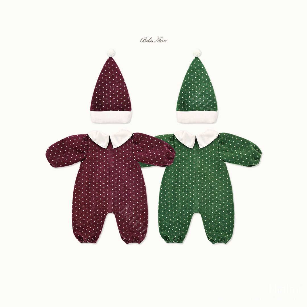 bebe nine Pom-Pom Collar Romper 細節圖 19