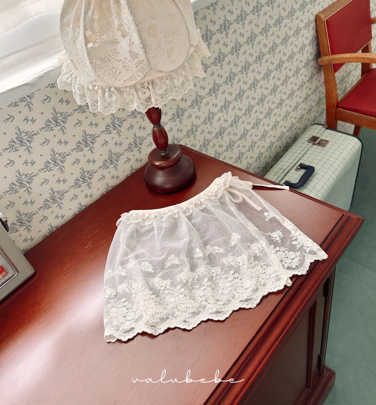 Mesh Lace Layered Skirt