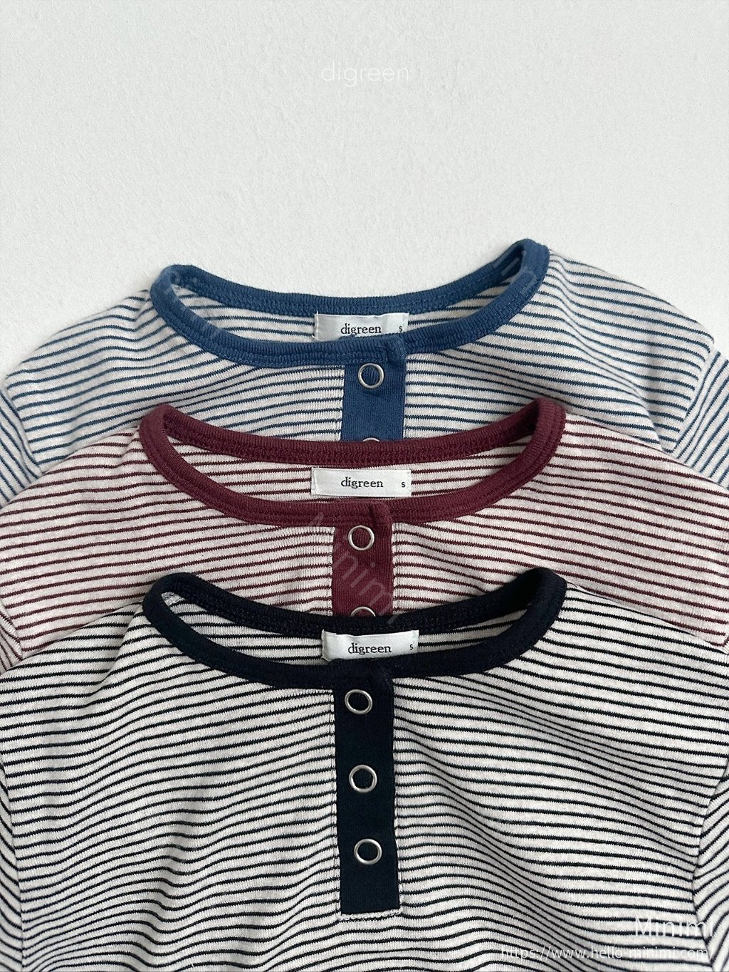 digreen Henley Neck Aletty Tee 細節圖 1