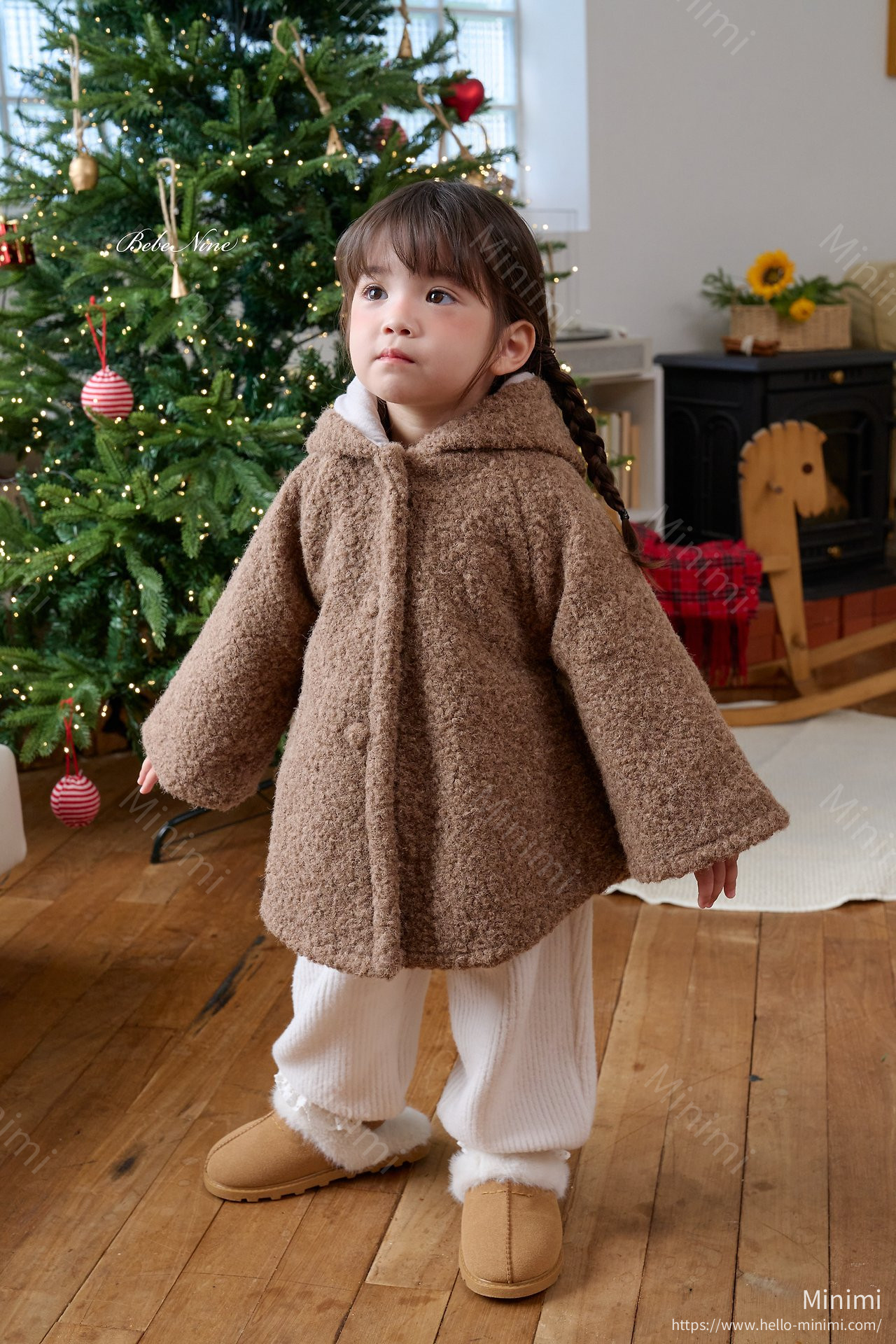 bebe nine Rabbit Cape Coat 細節圖 13